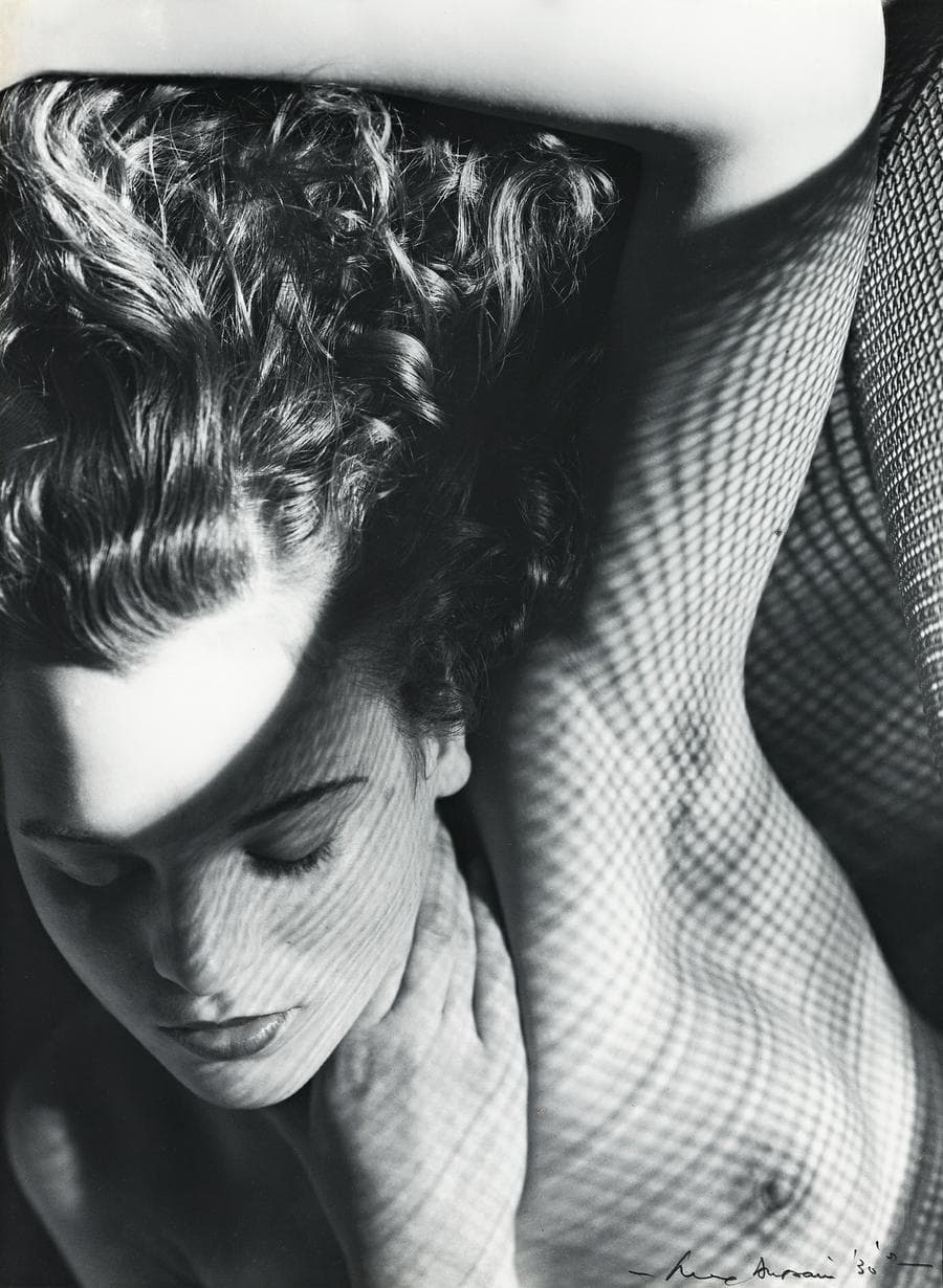 JEAN WITH WIRE MESH, 1937 vintage print, printed