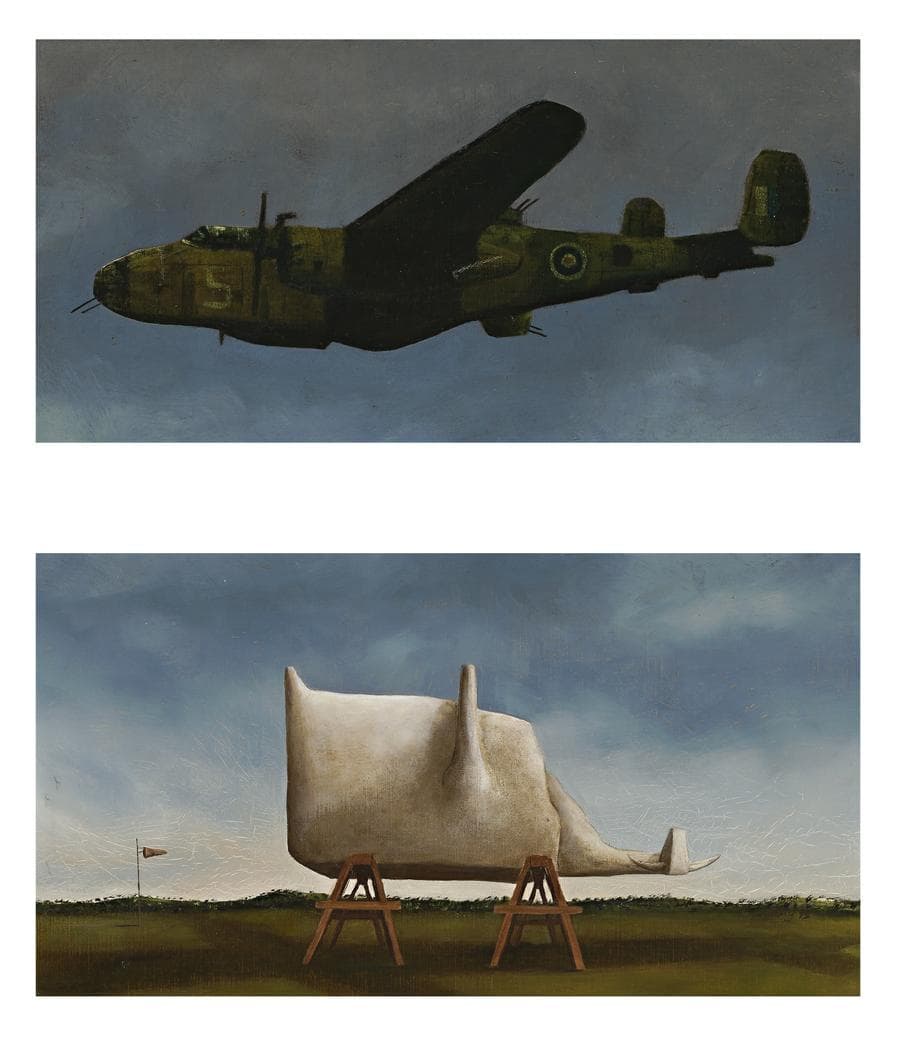 DOBELL’S COW AND MITCHELL BOMBER II