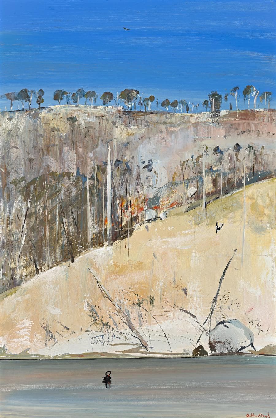 SHOALHAVEN – HILLSIDE WITH BUSHFIRE
