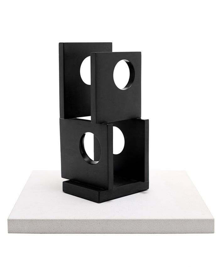 MAQUETTE FOR LARGE SCULPTURE: FOUR-SQUARE (FOUR CIRCLES)
