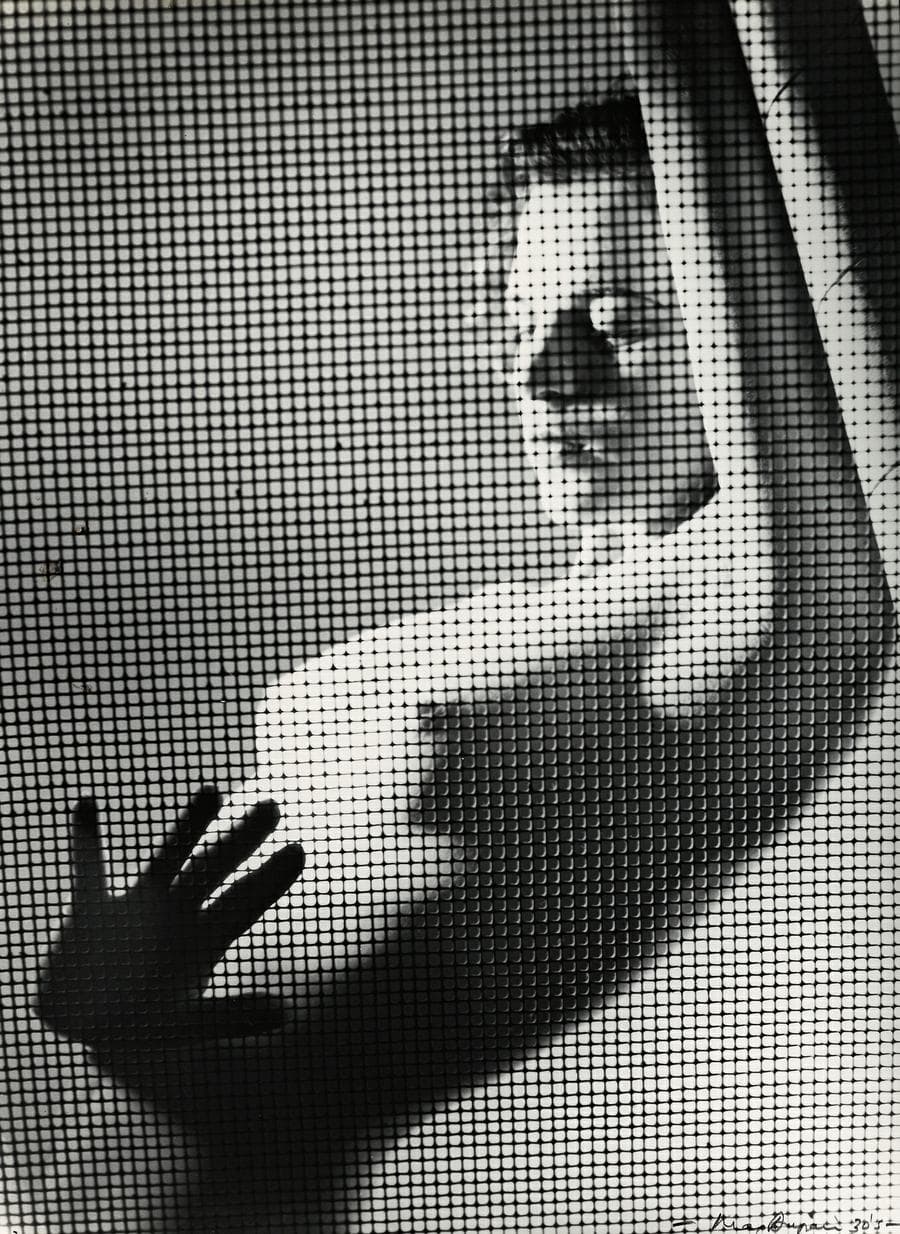 NUDE BEHIND MESH