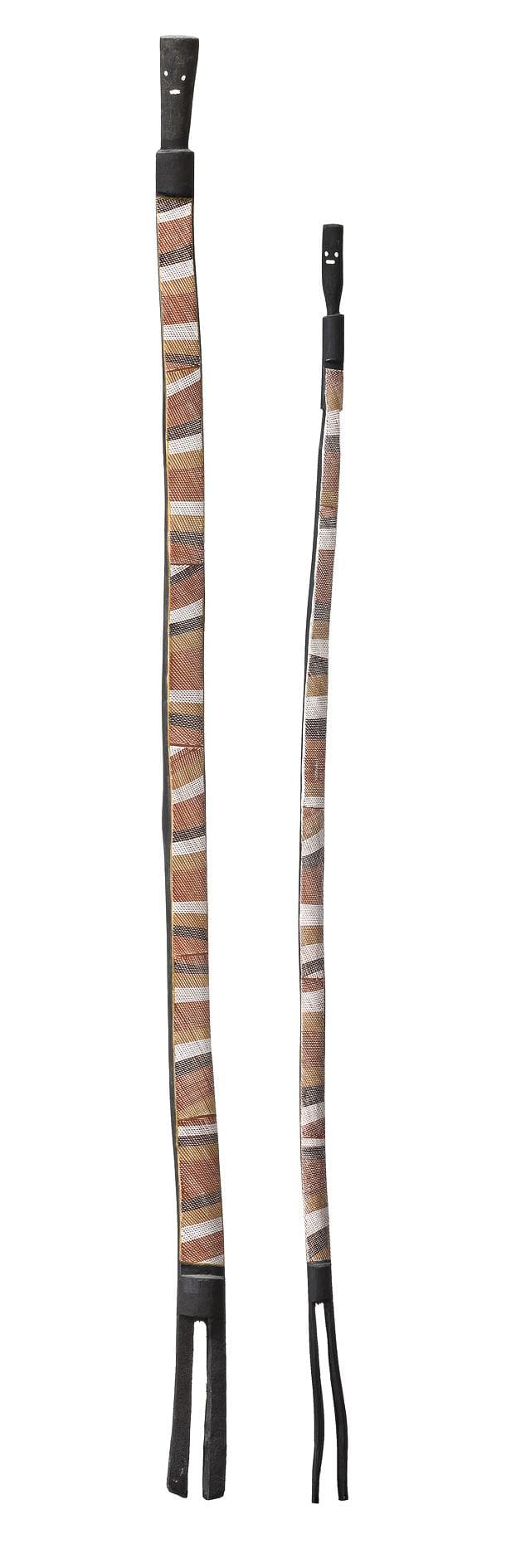 A PAIR OF SPIRIT FIGURES