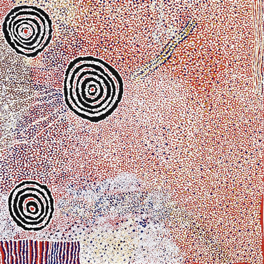 ROCK HOLES AND COUNTRY NEAR THE OLGAS