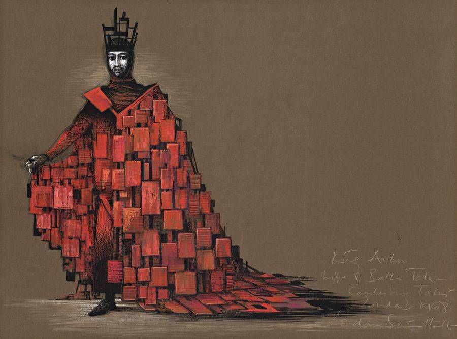 COSTUME DESIGN FOR KING ARTHUR, CANTERBURY TALES