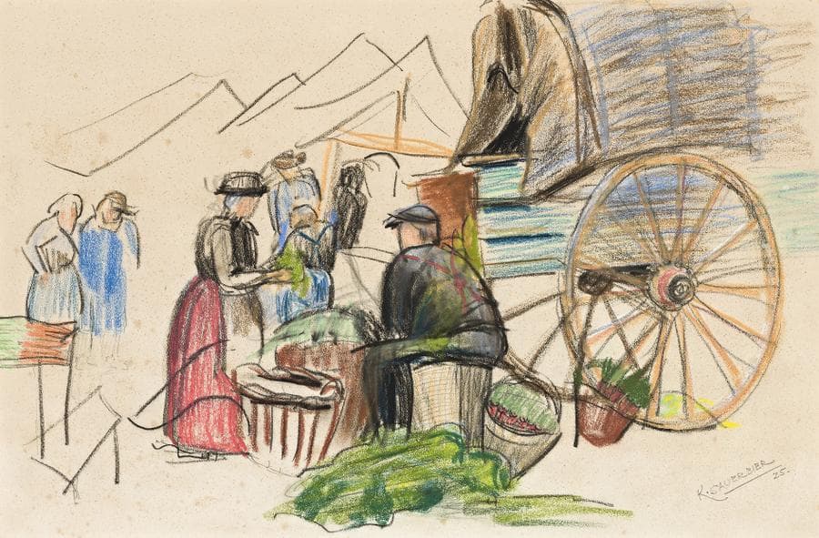 MARKET, MONTREUIL-SUR-MER