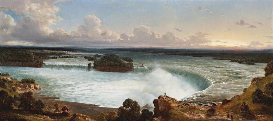 MID-NINETEENTH CENTURY AMERICAN SCHOOLNIAGARA FALLS, FROM THECANADIAN SIDE