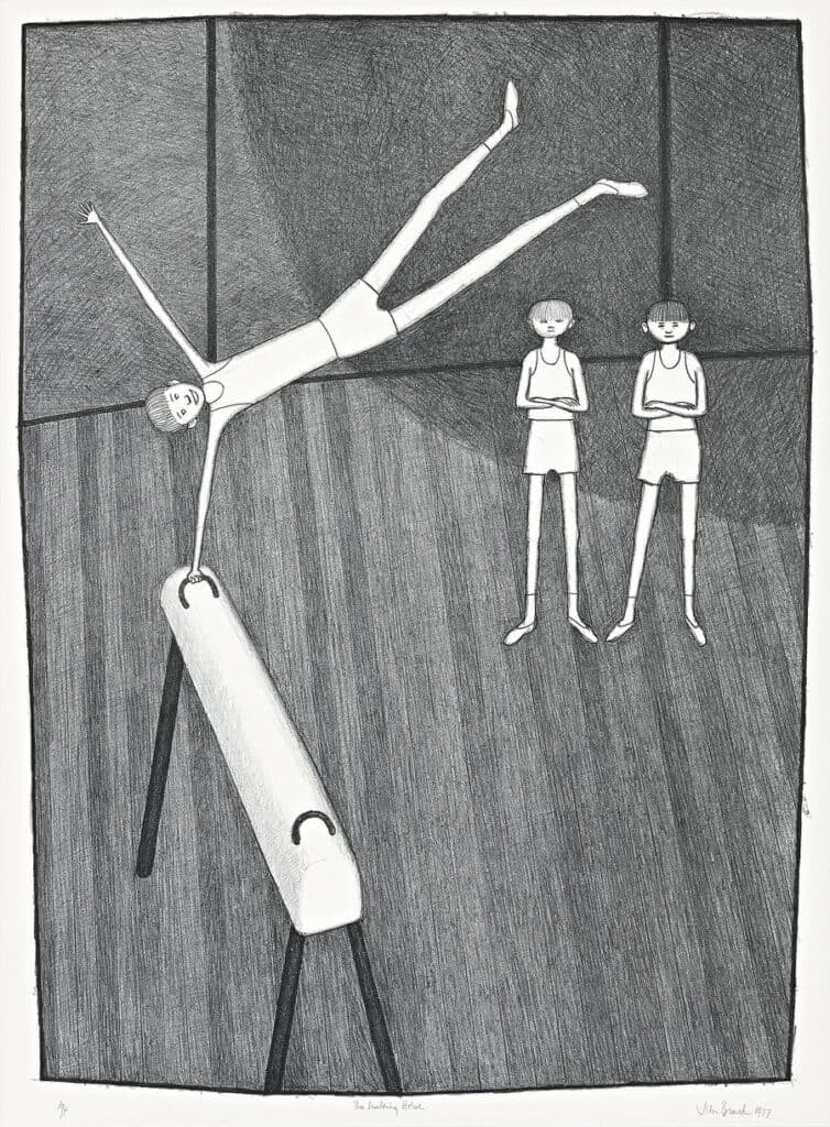 THE VAULTING HORSE