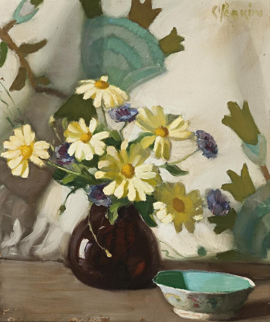 MARGUERITES AND CORNFLOWERS