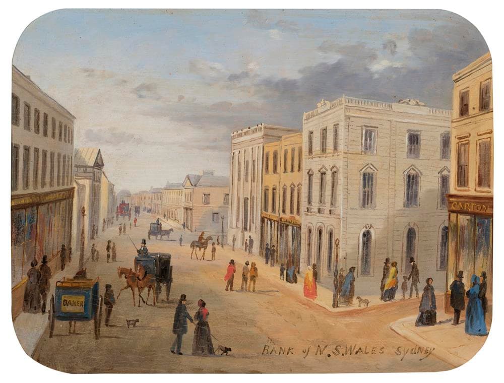 BANK OF NEW SOUTH WALES, SYDNEY (George Street Sydney)