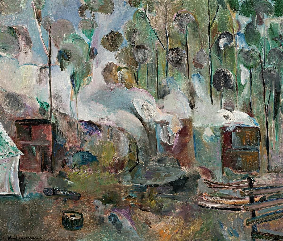 LANDSCAPE (THE CHARCOAL BURNER)