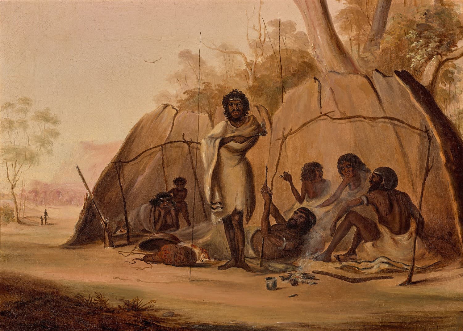 ABORIGINAL ENCAMPMENT