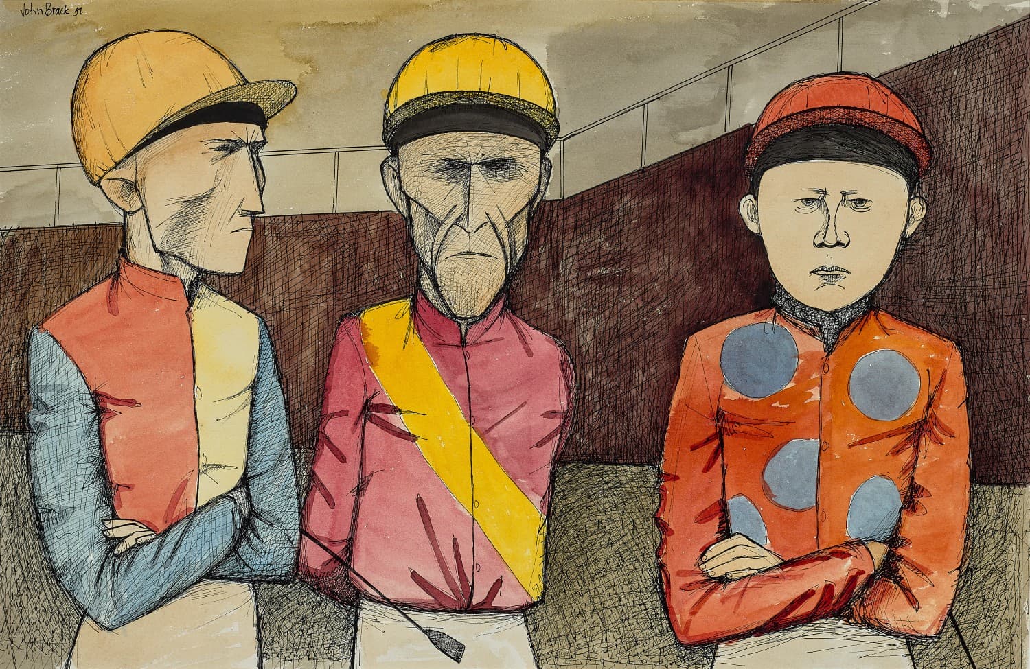 THREE JOCKEYS