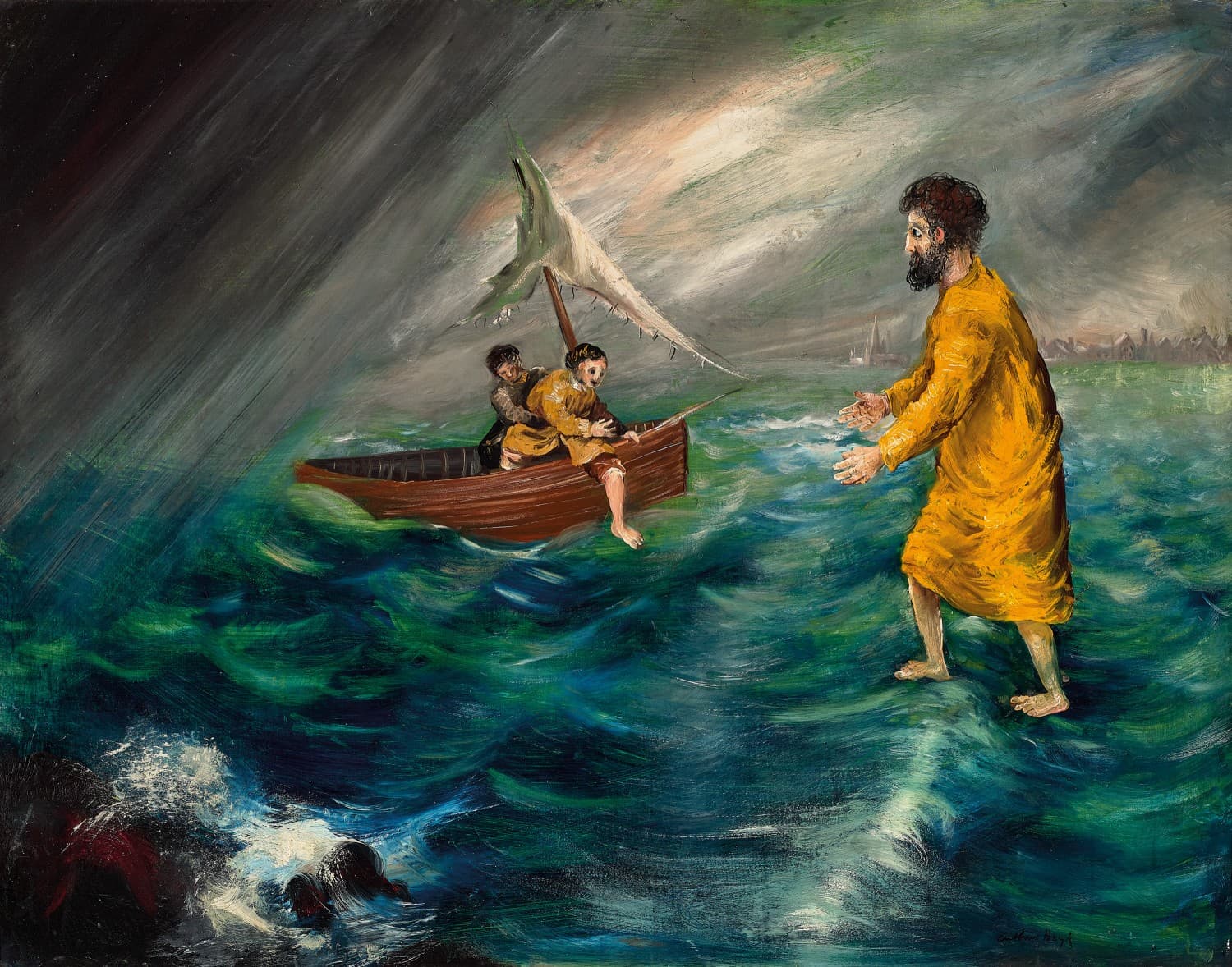 CHRIST WALKING ON THE WATER, c.1947 – 48