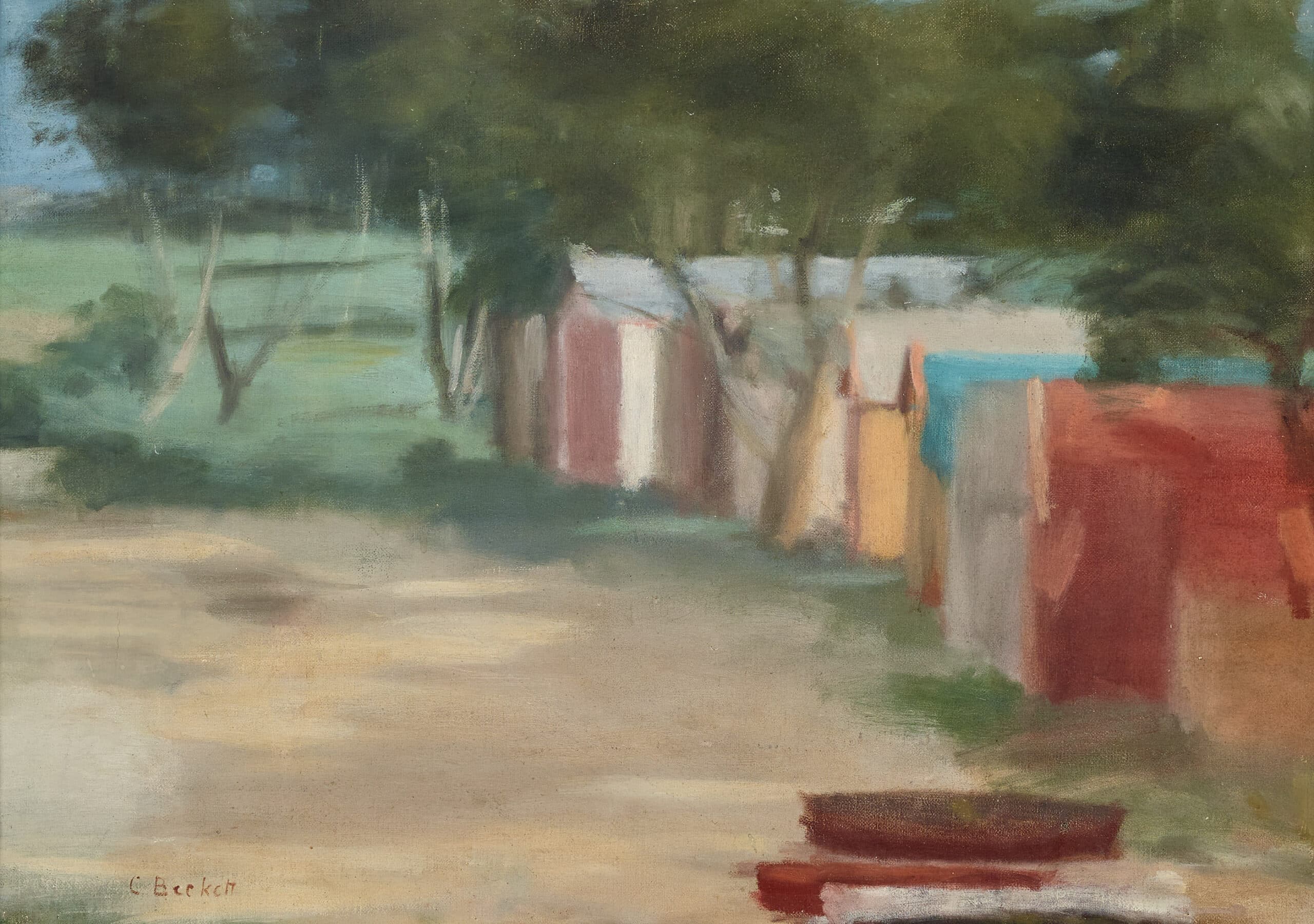 BATHING BOXES, BEAUMARIS