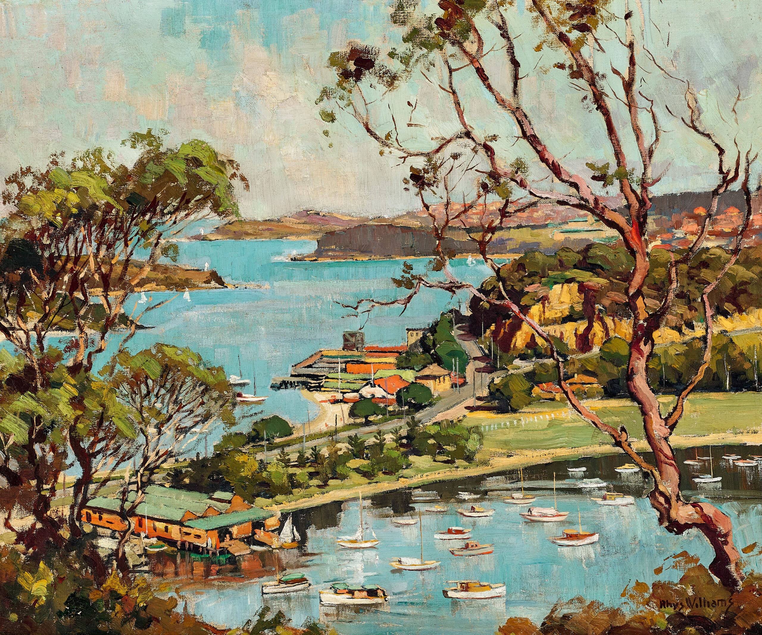 Blues waters, Middle Harbour