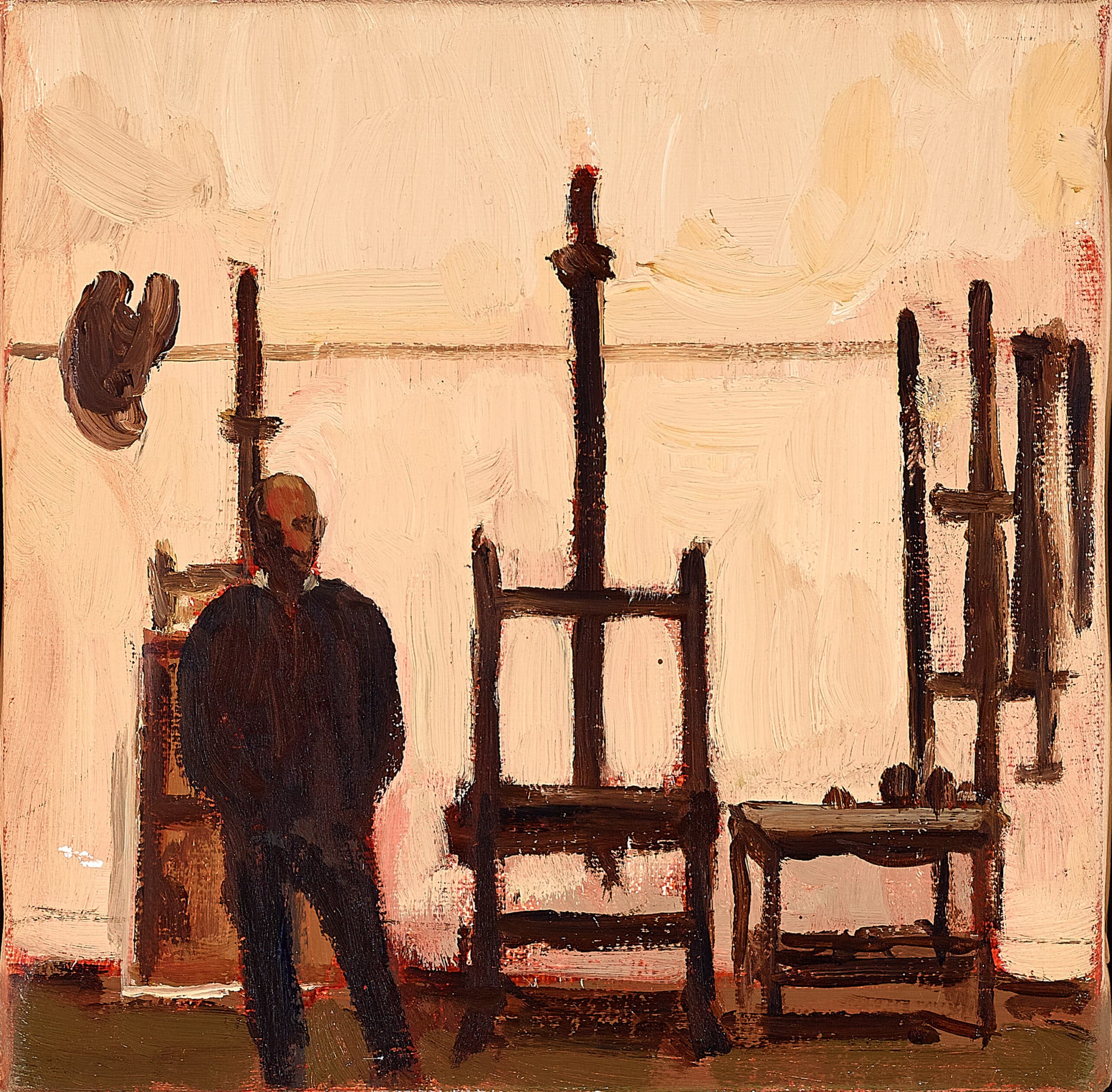 Study for The painter