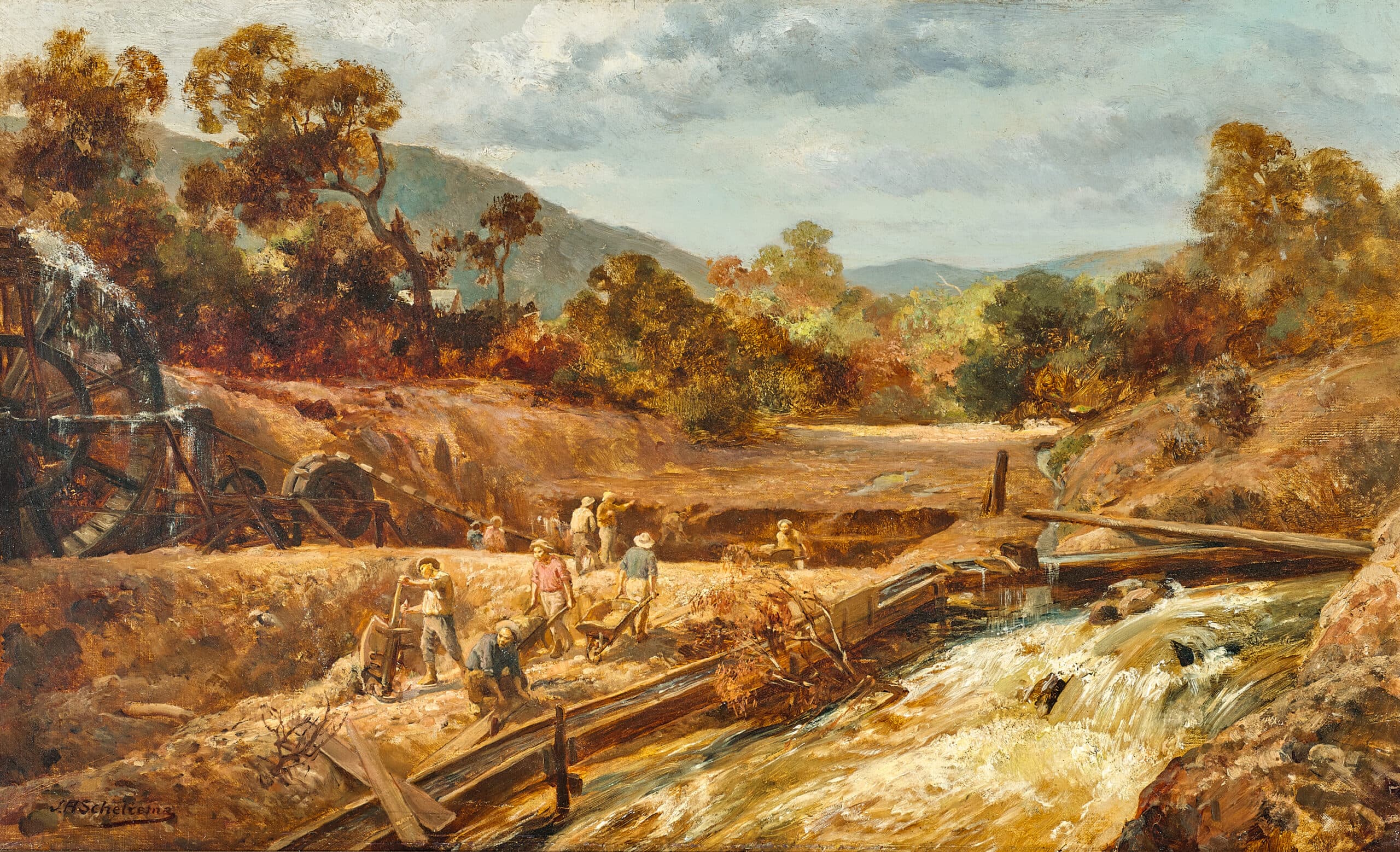 Gold fossickers