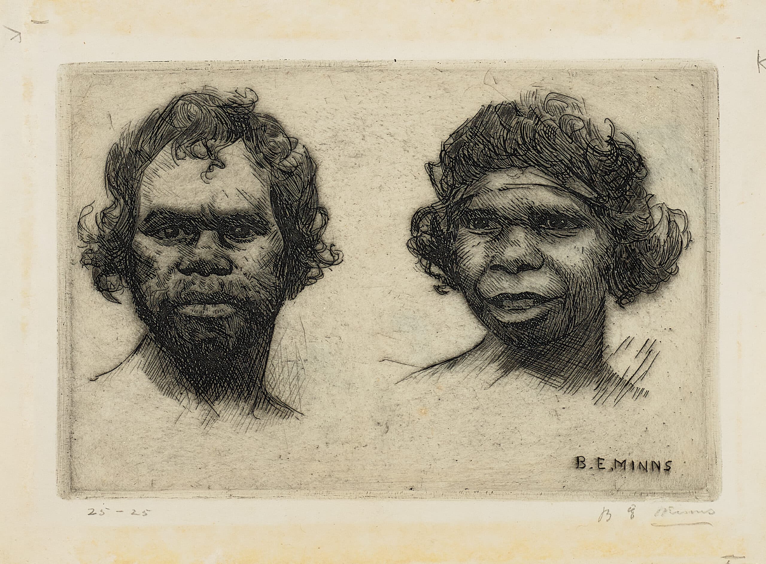TWO ETCHINGS
