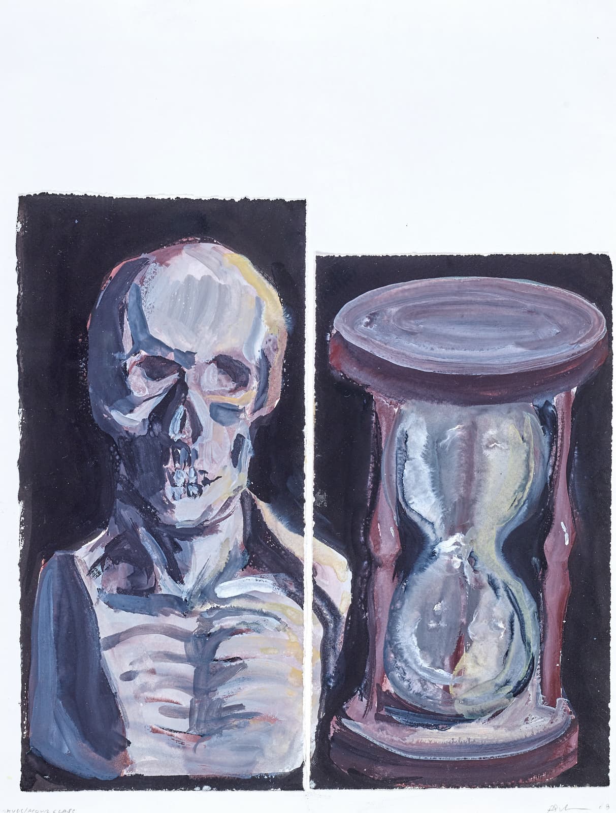 SKULL / HOURGLASS