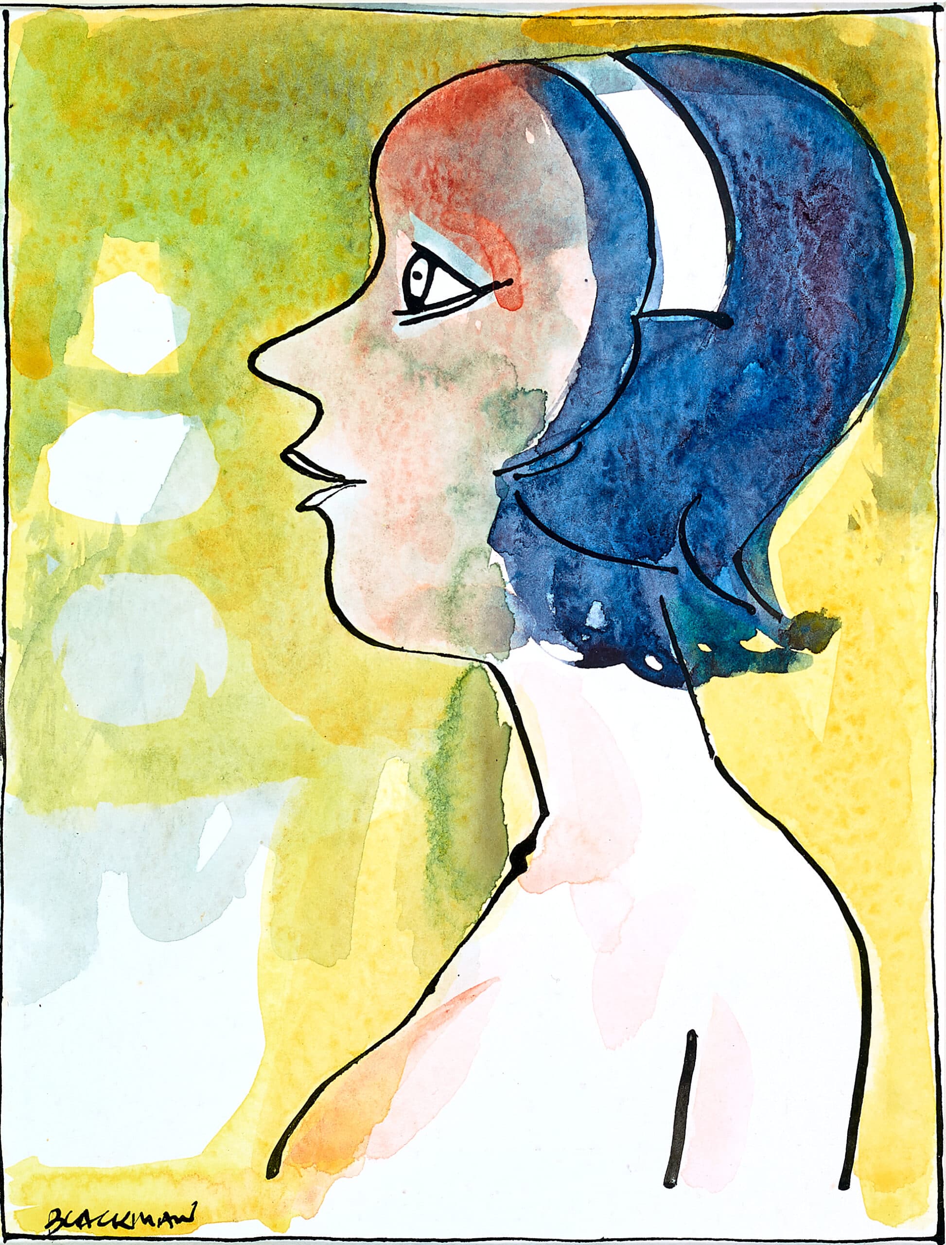 GIRL WITH HEADBAND