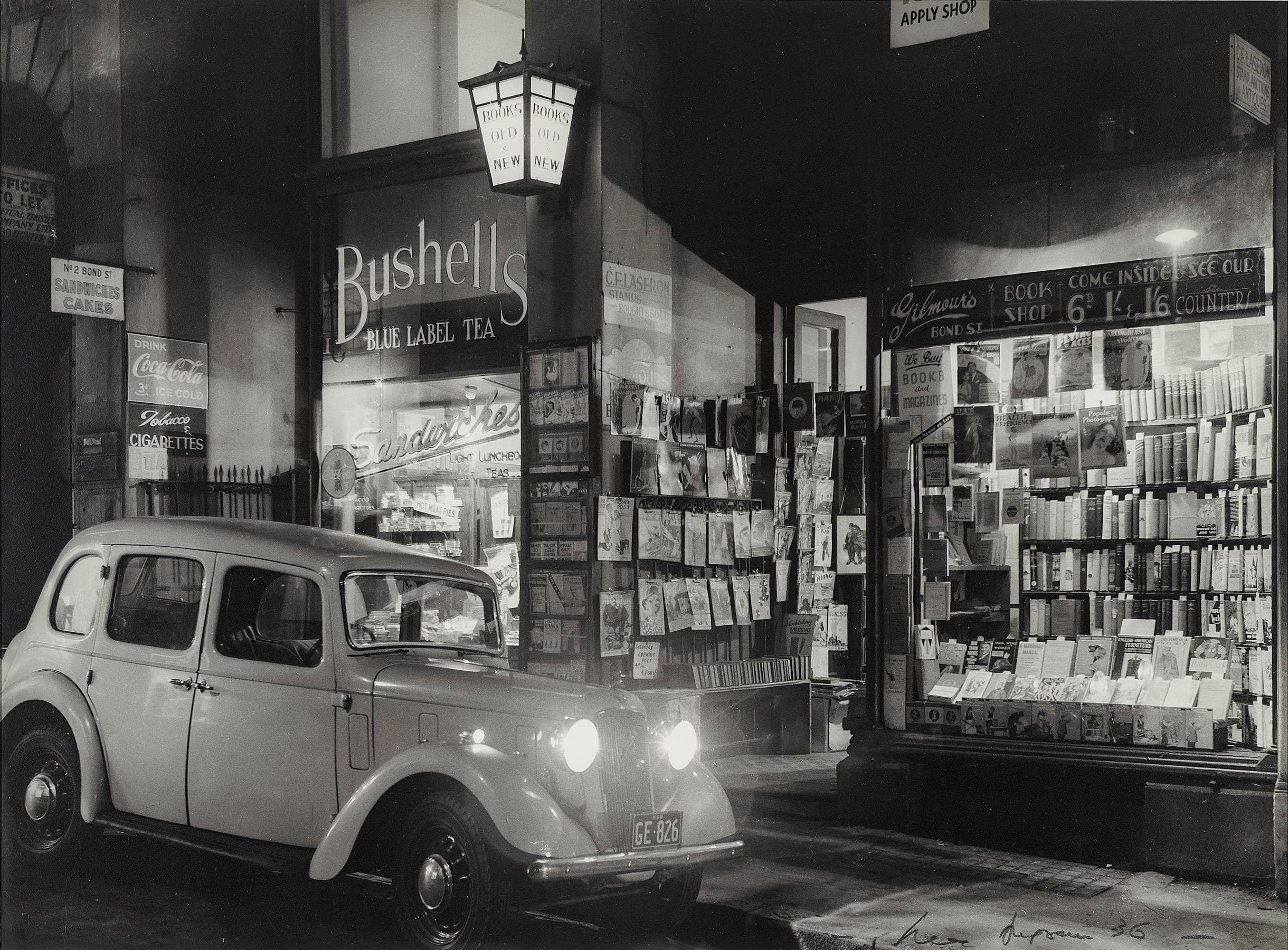 GILMORE’S BOOKSHOP, BOND STREET