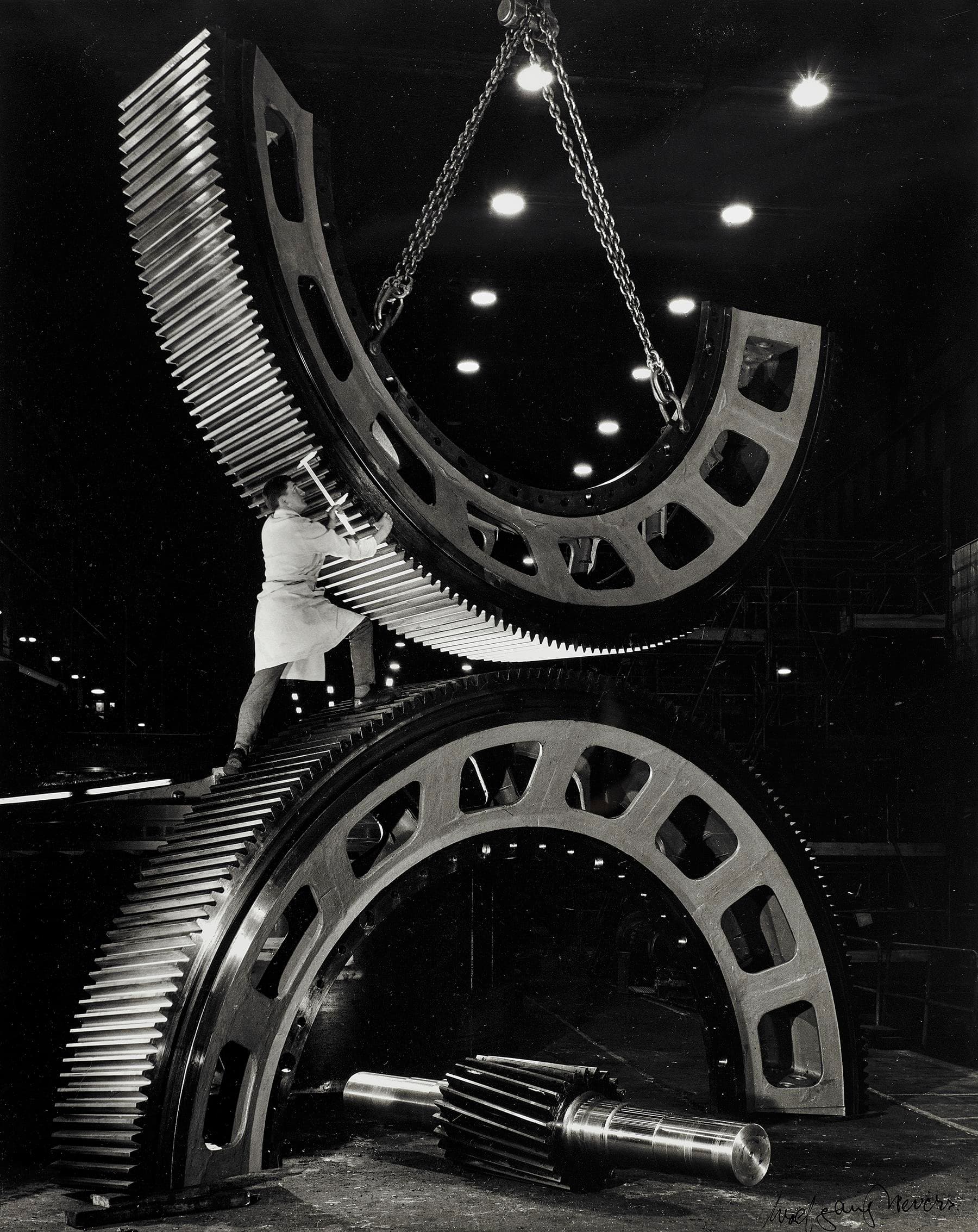 GEARS FOR MINING INDUSTRY, VICKERS RUWOLT, BURNLEY, MELBOURNE