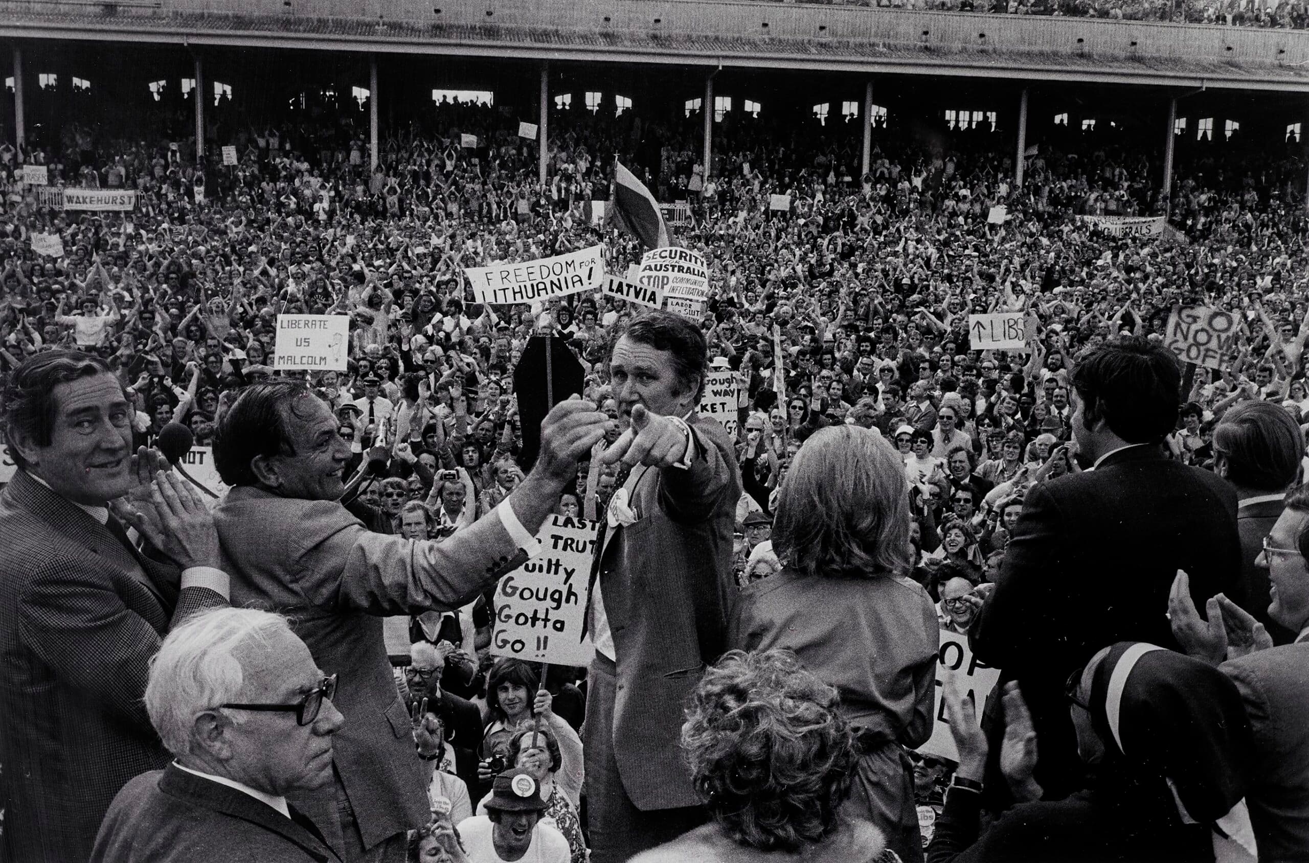 MALCOM FRASER, RANDWICK RACECOURSE
