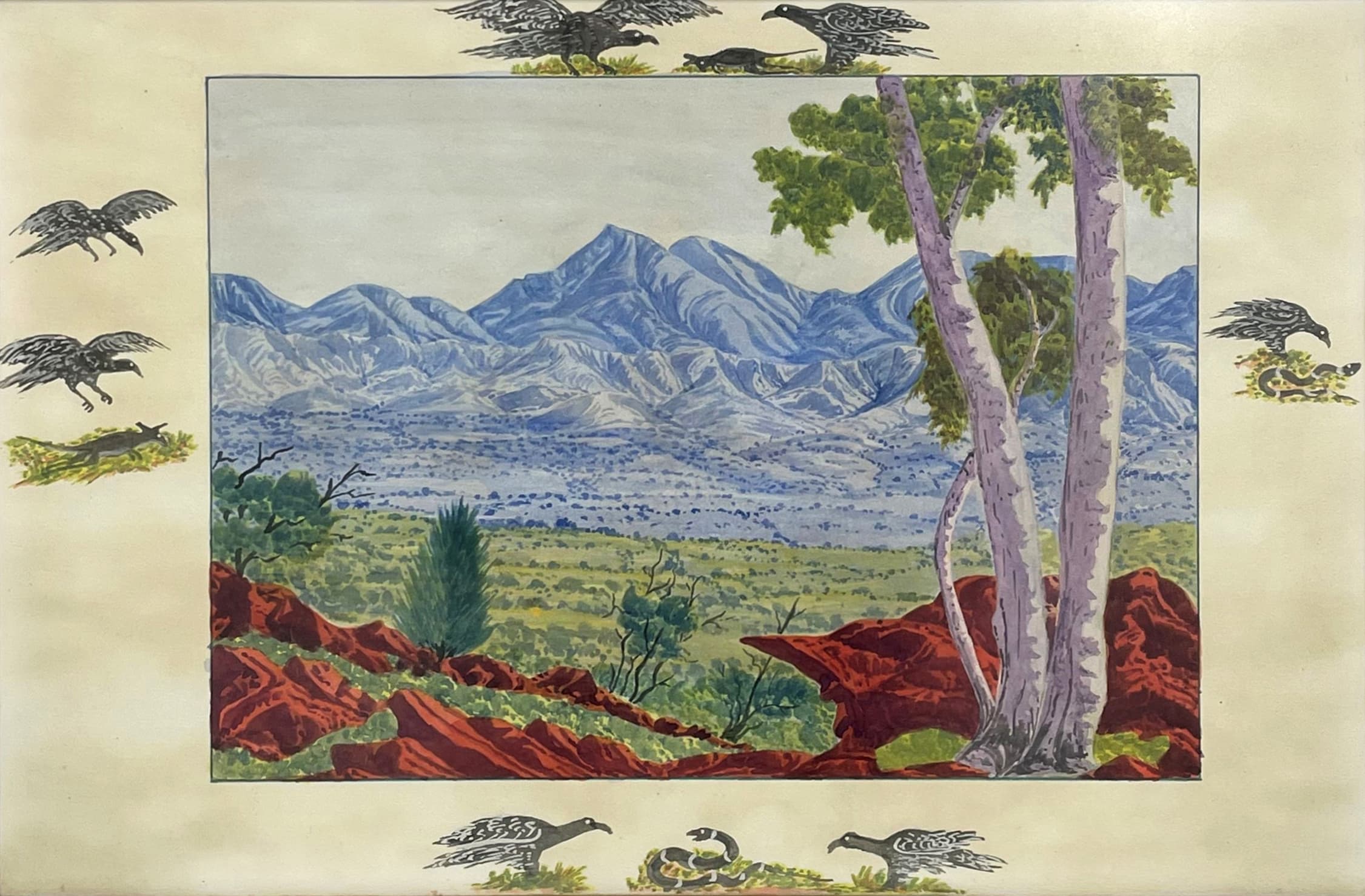 CENTRAL AUSTRALIAN LANDSCAPE