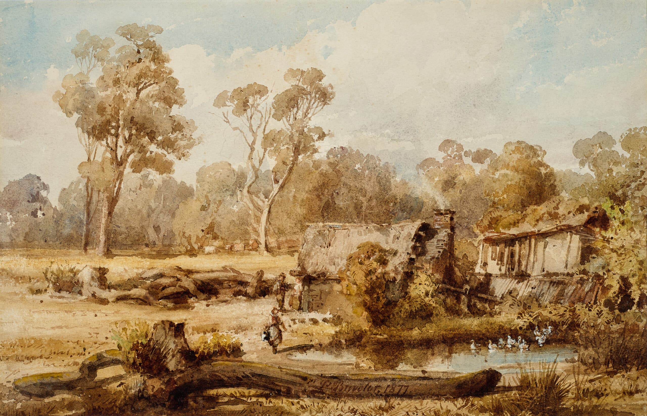 BUSH HUTS