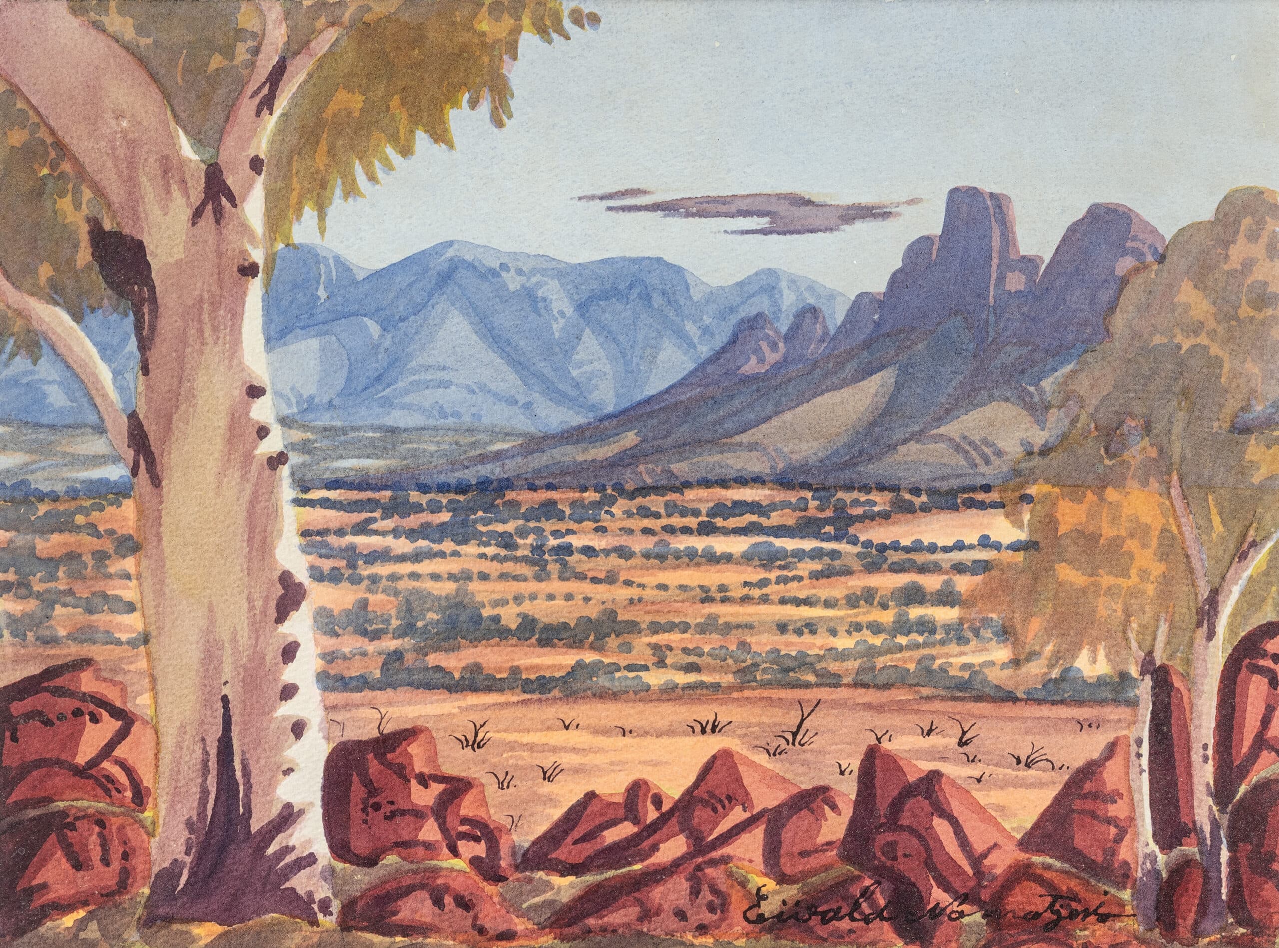 CENTRAL AUSTRALIAN LANDSCAPE