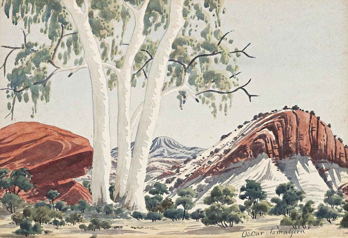 CENTRAL AUSTRALIAN LANDSCAPE