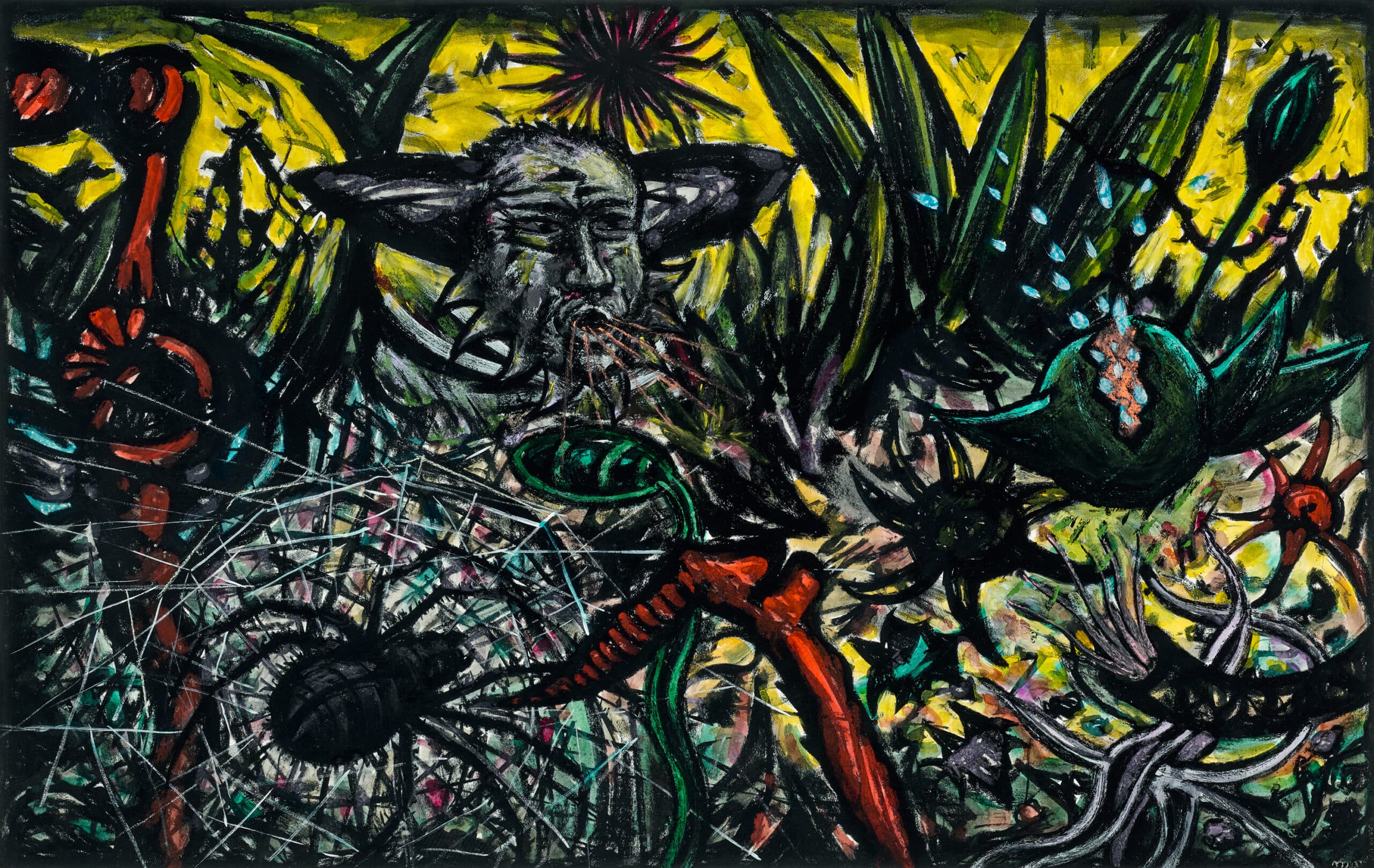 Spider and head