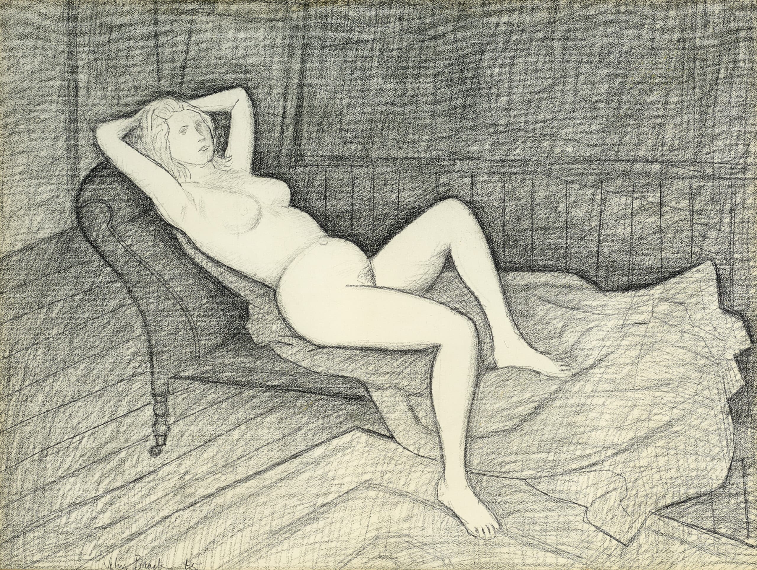 STUDY FOR ‘THE MERTZ NUDE’