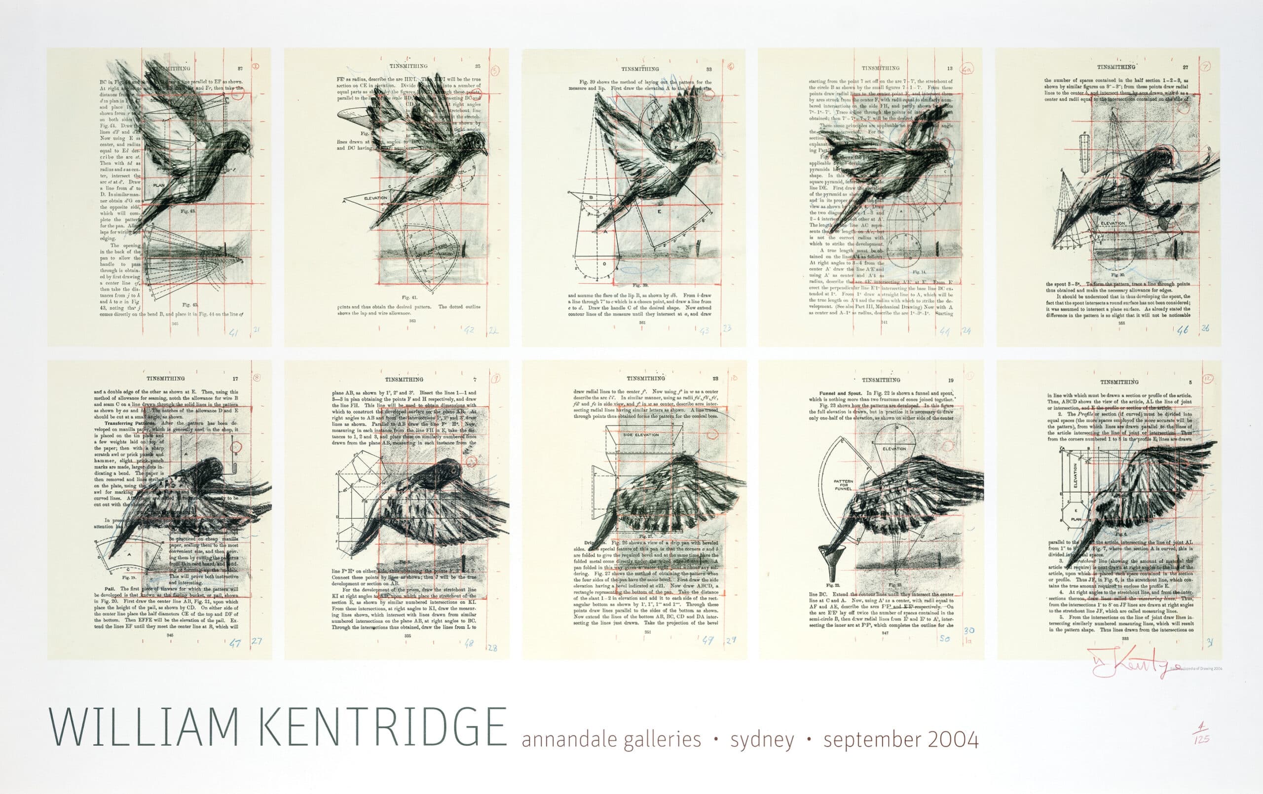 From the Cyclopedia of Drawing, 2004, Annandale Galleries exhibition poster