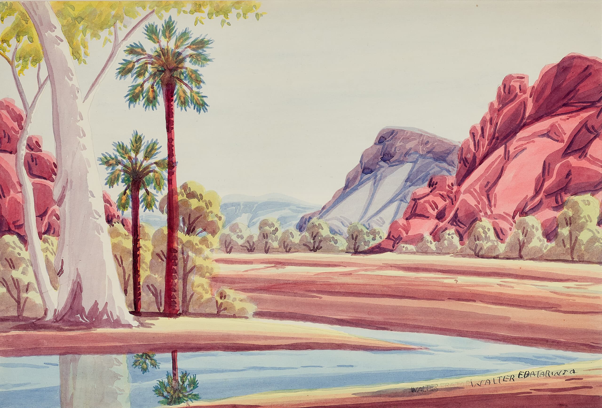 PALM VALLEY, CENTRAL AUSTRALIA