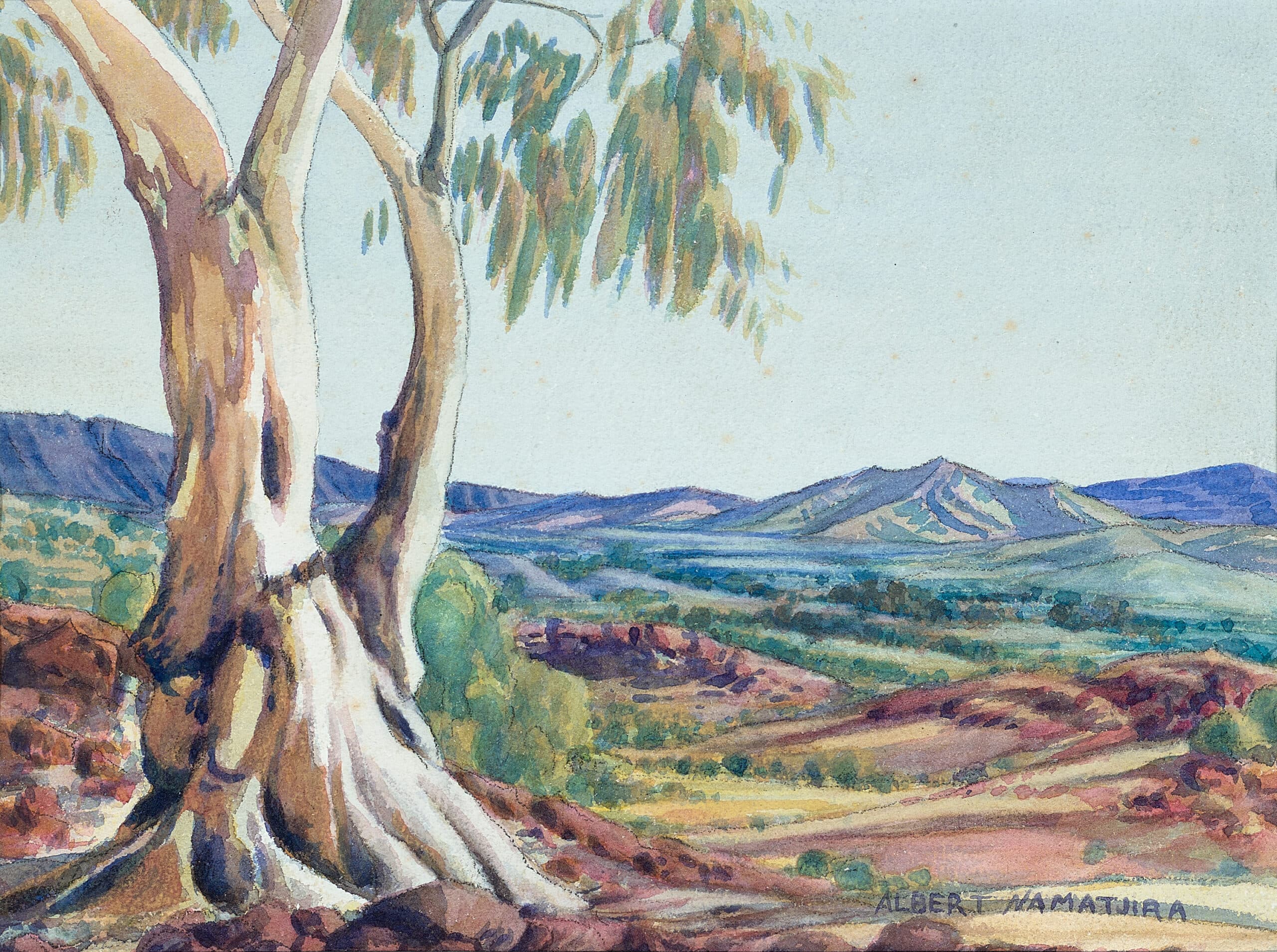 [CENTRAL AUSTRALIAN LANDSCAPE]