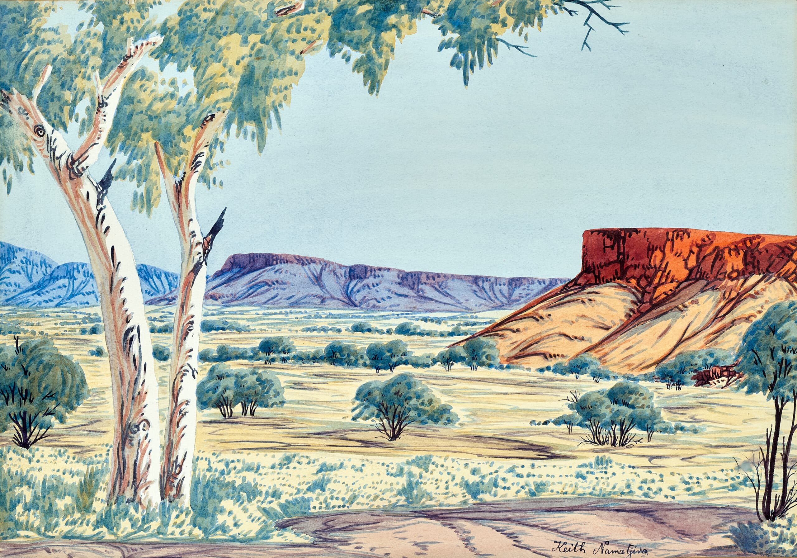 CENTRAL AUSTRALIAN LANDSCAPE