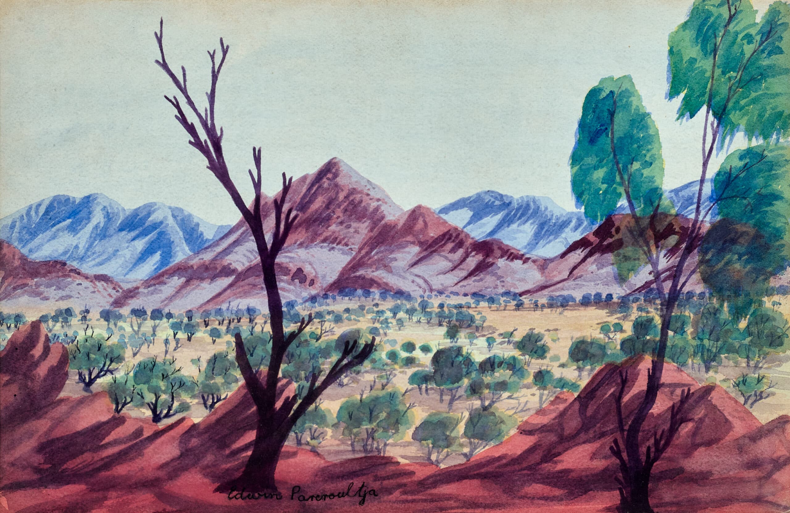 CENTRAL AUSTRALIAN LANDSCAPE