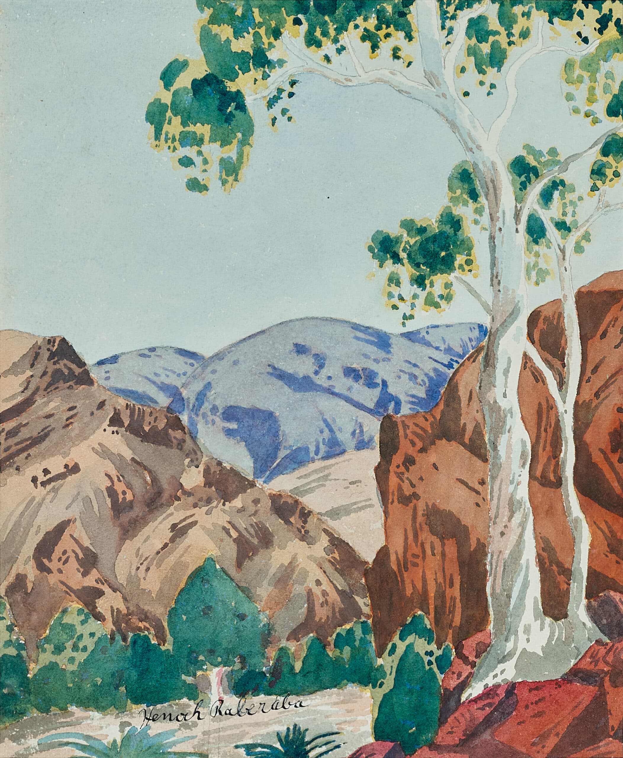 CENTRAL AUSTRALIAN LANDSCAPE