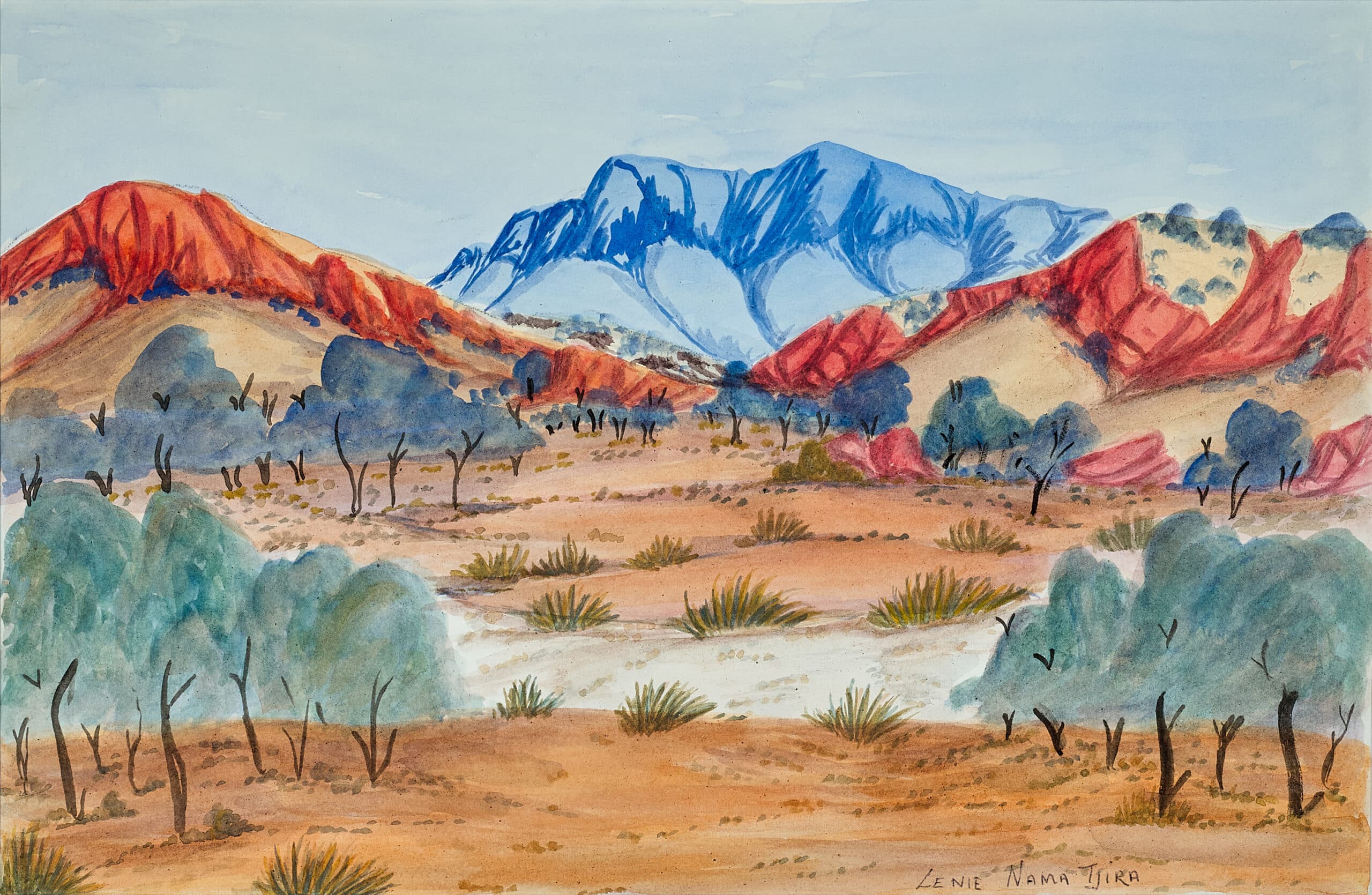 CENTRAL AUSTRALIAN LANDSCAPE