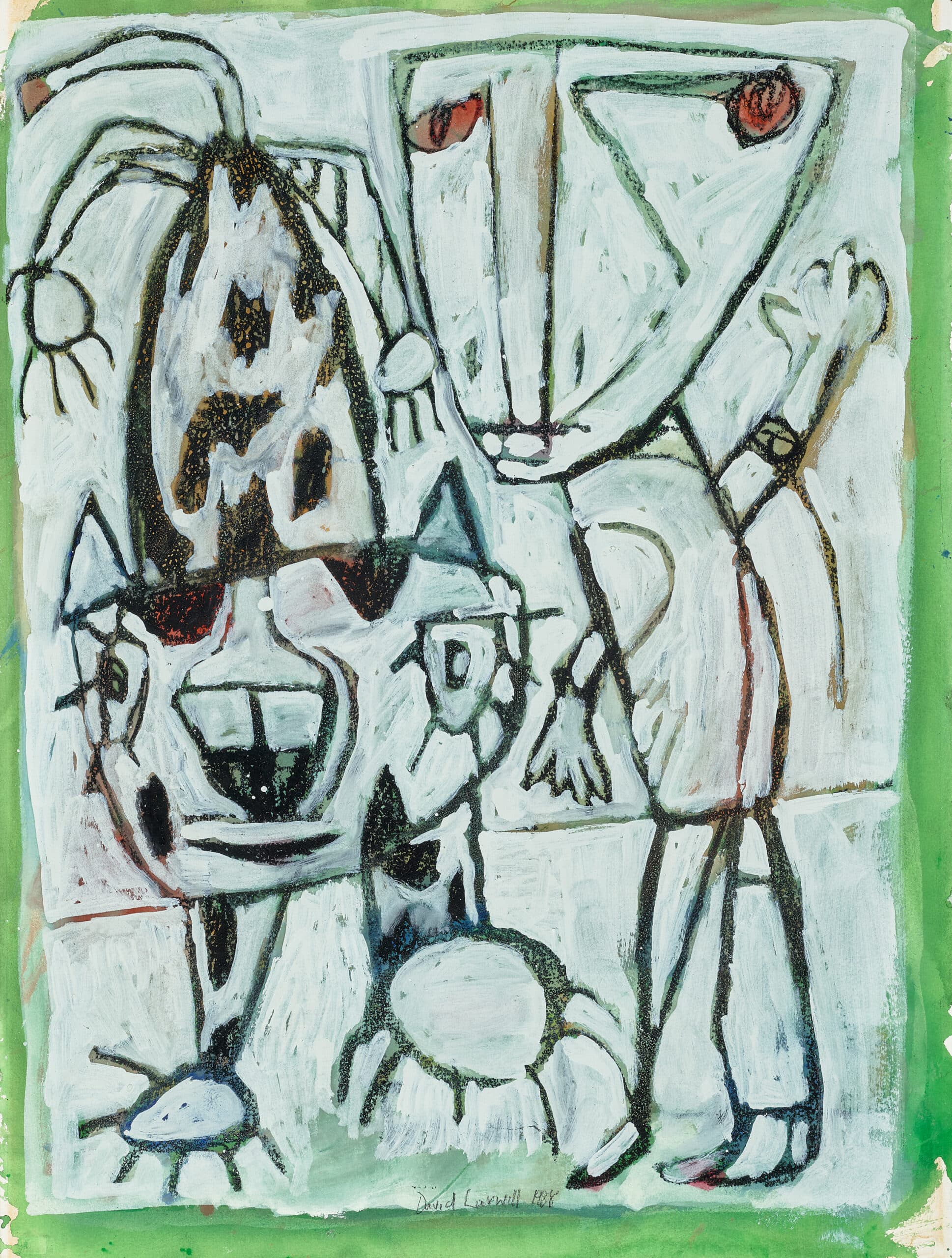 BOY AND CAT