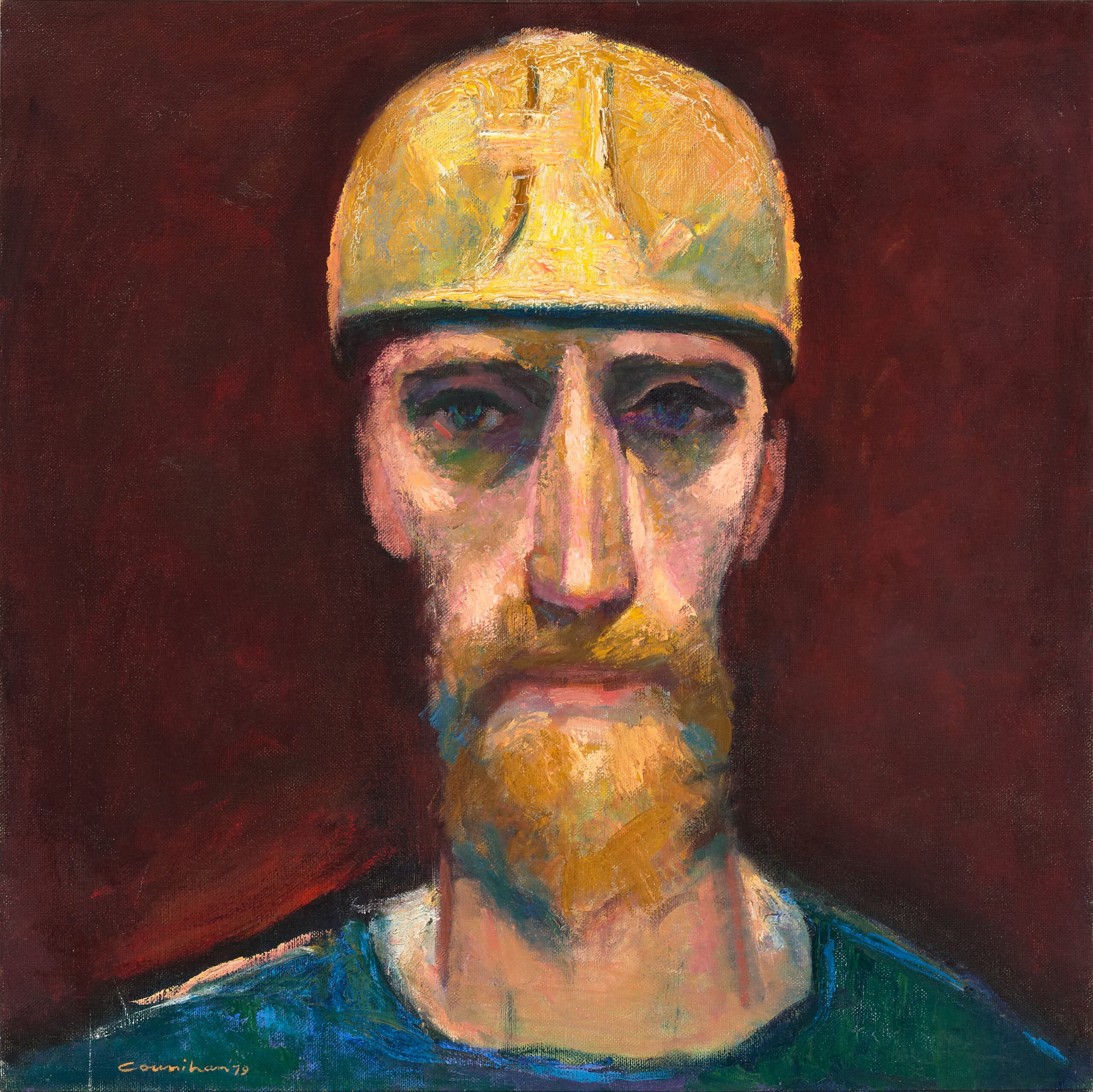 MINER IN YELLOW HELMET