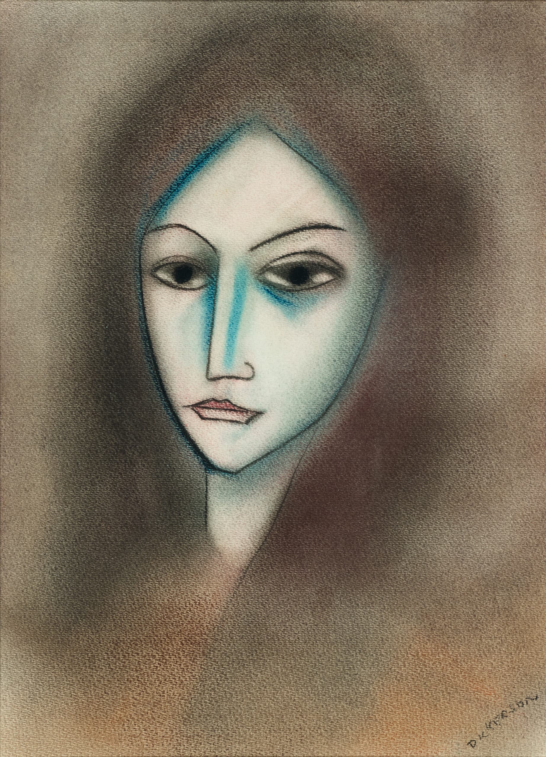 PORTRAIT HEAD OF A GIRL