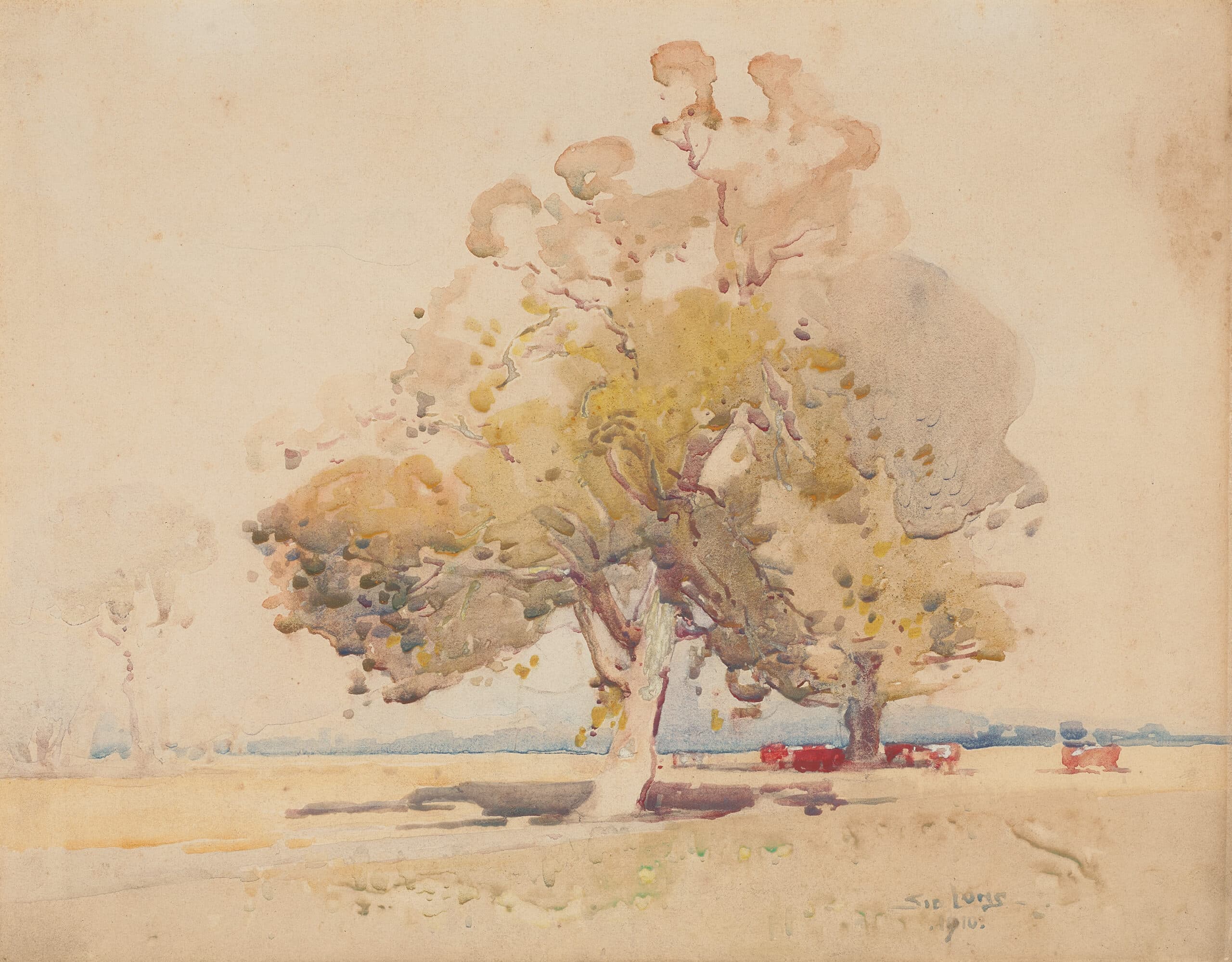 The apple tree