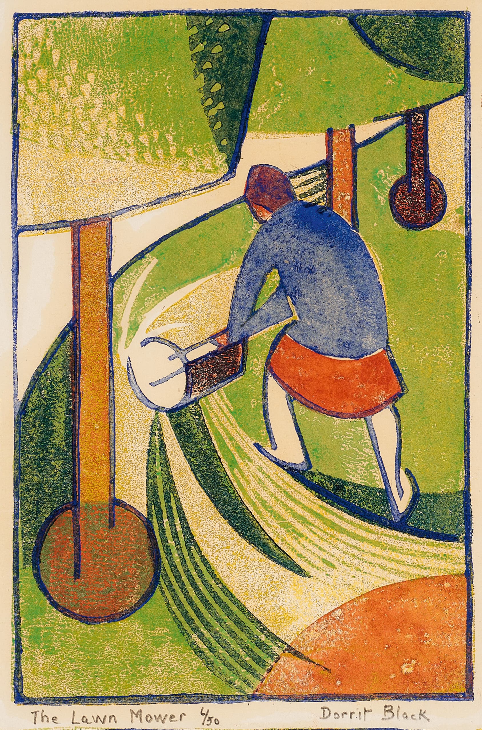 The lawn mower
