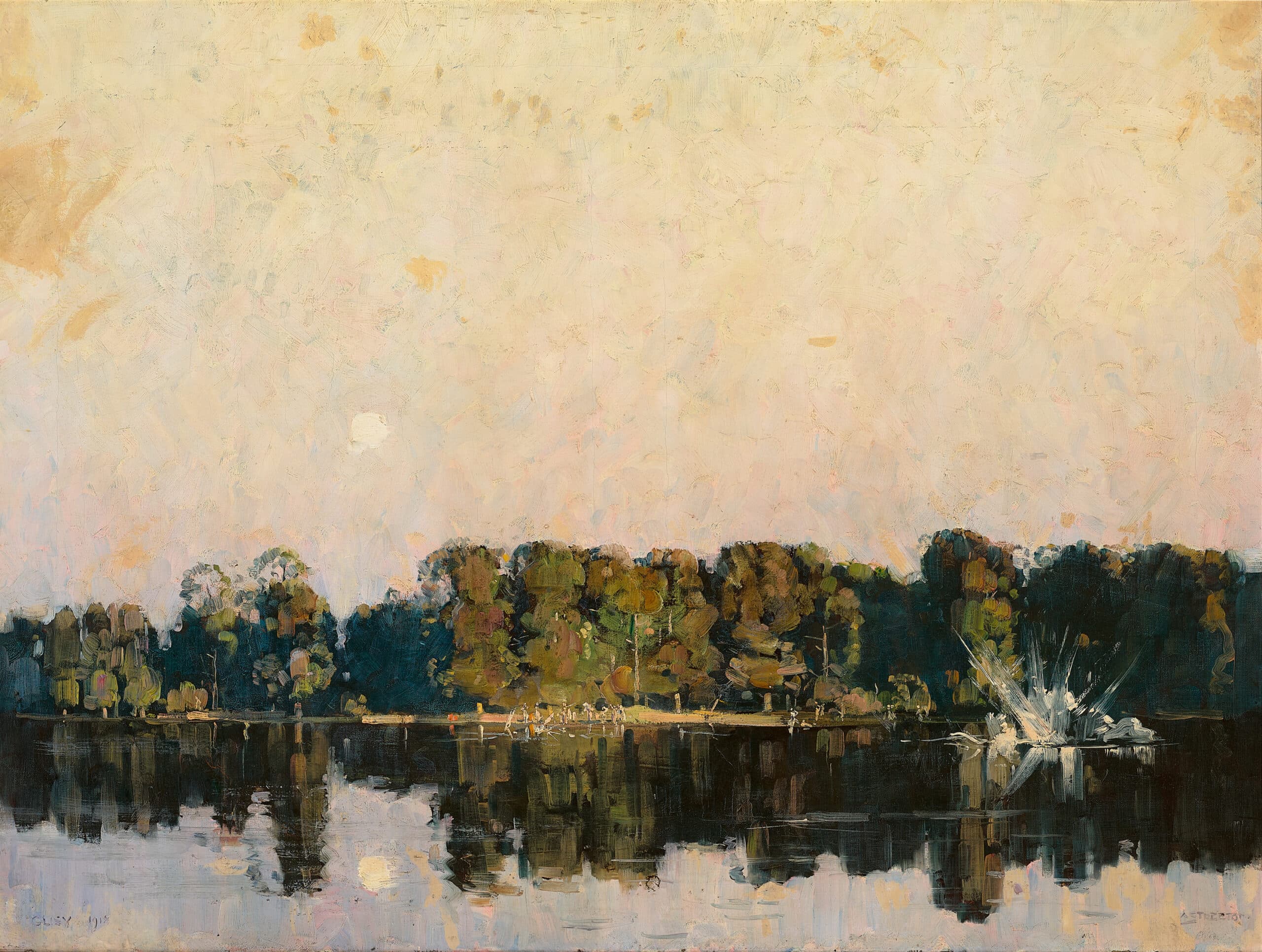 Troops bathing, Glisy