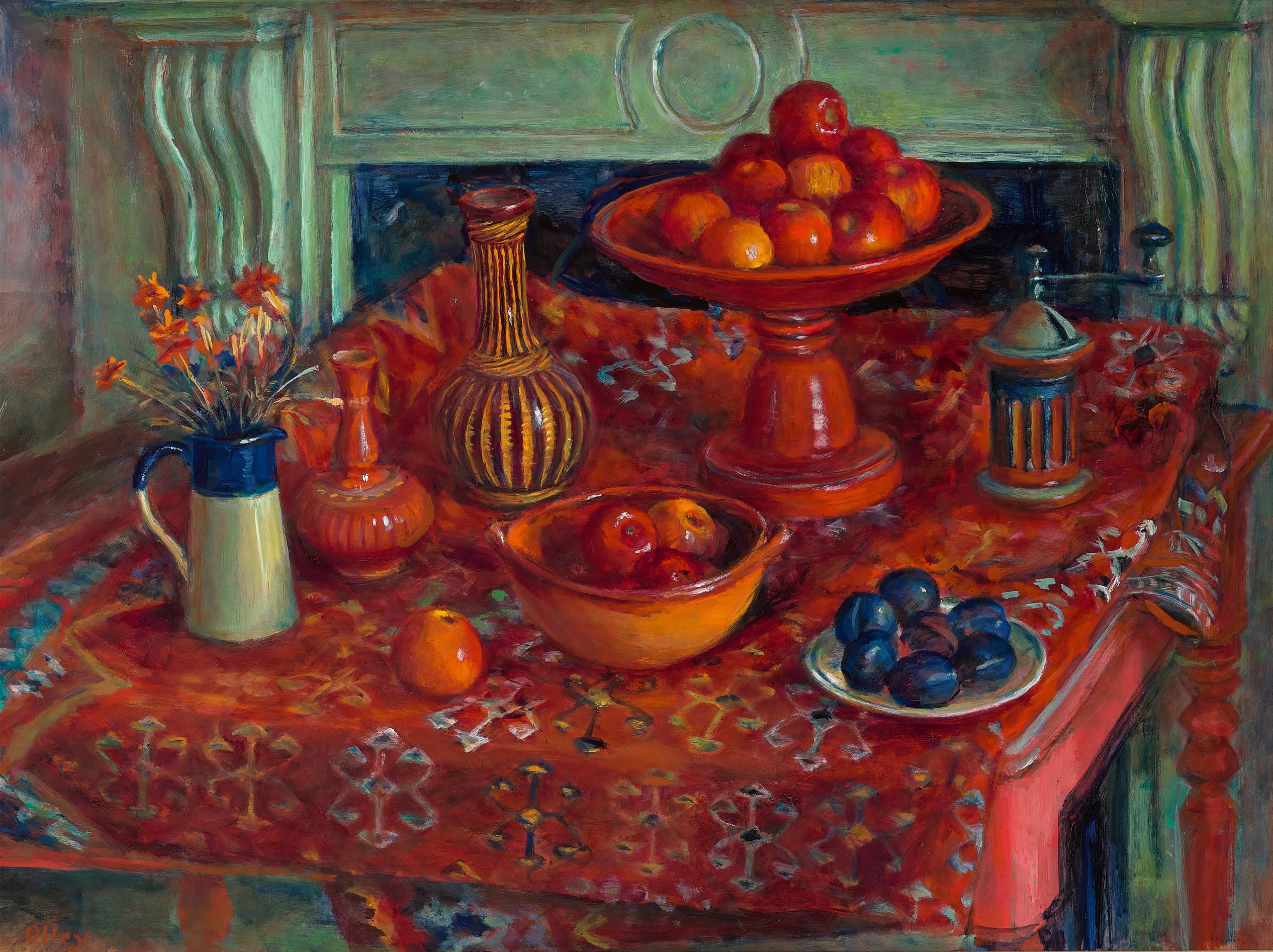 Still life with kelim
