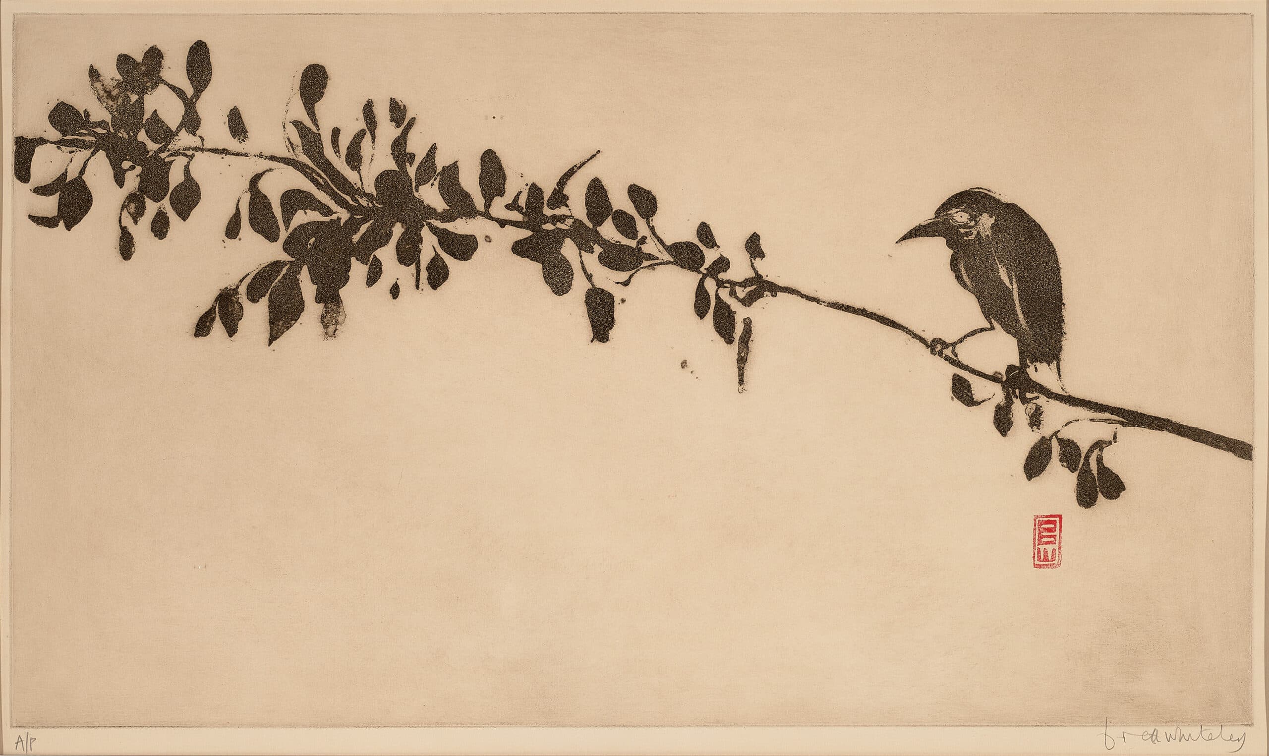 Bird on a branch