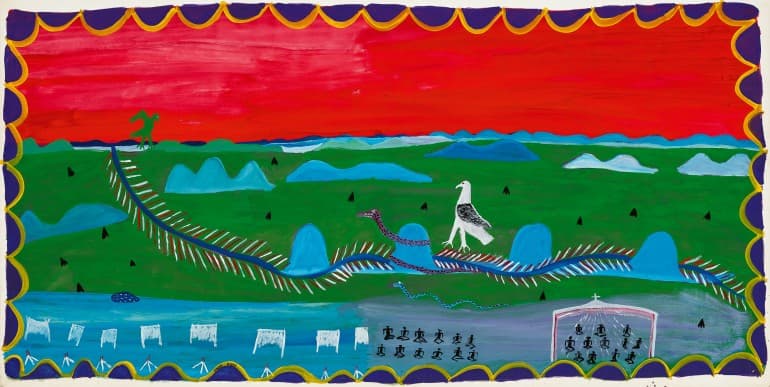 ‘Strange’ church offering stands out in smaller Indigenous auction