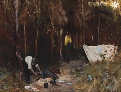 ARTHUR STREETON’S HISTORIC PAINTING SETTLER’S CAMP TO BE AUCTIONED